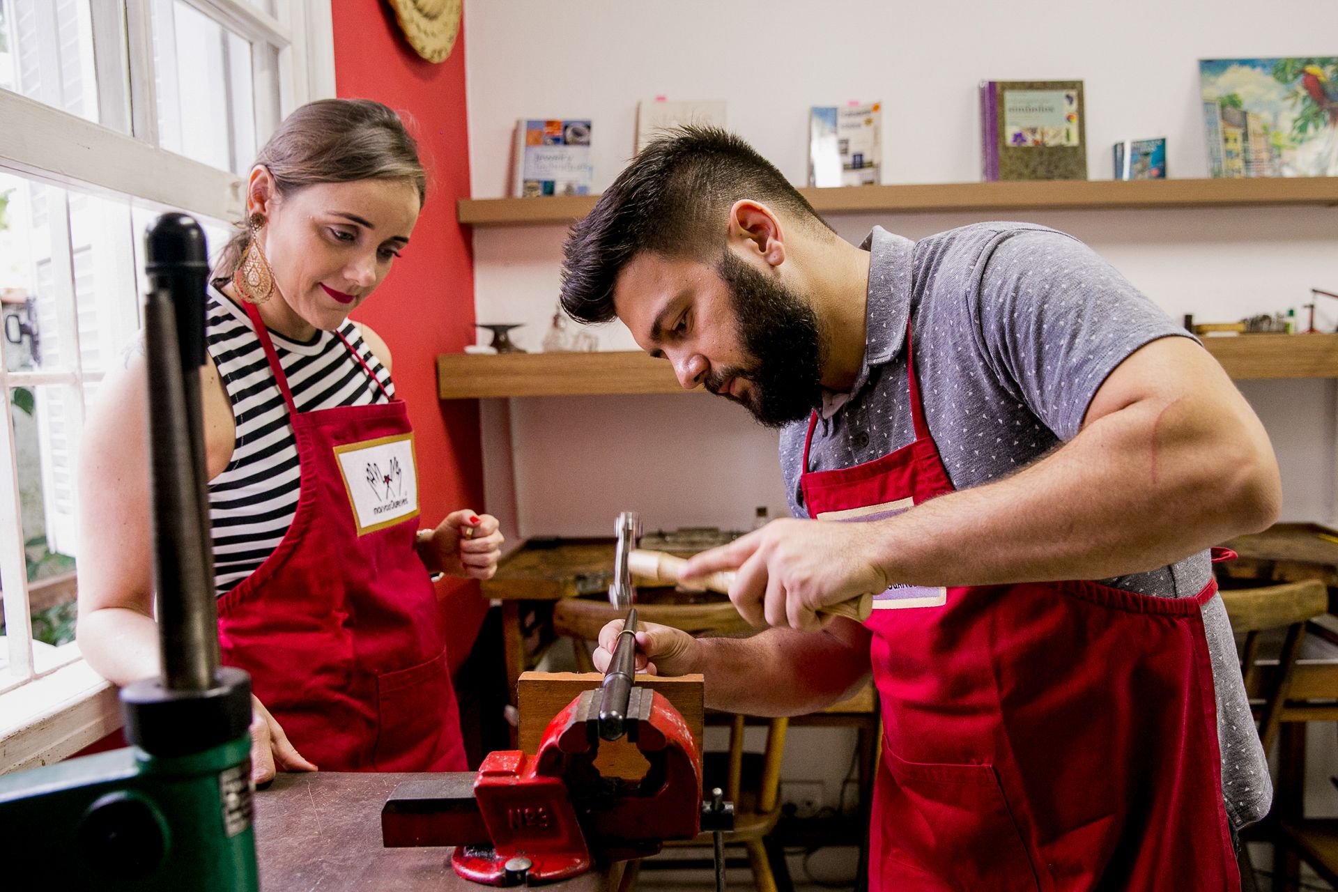 Pré Casamento Patrícia e Rodrigo no Ateliê Labriola | Noivos Ourives em São Paulo SP - 2 - 26