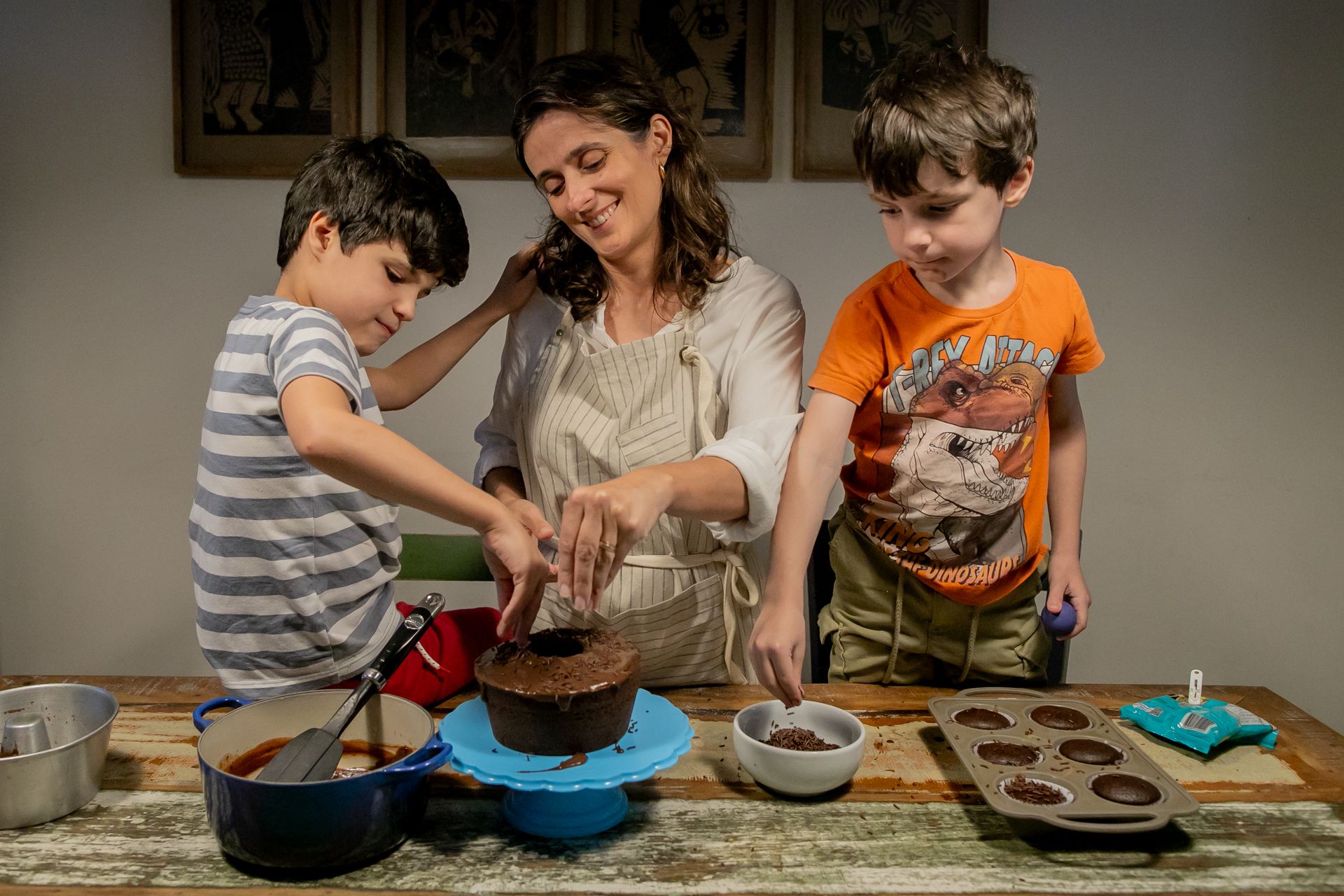 Nanda, Greg e Fred: a hora do bolo em São Paulo SP - 2 - 22