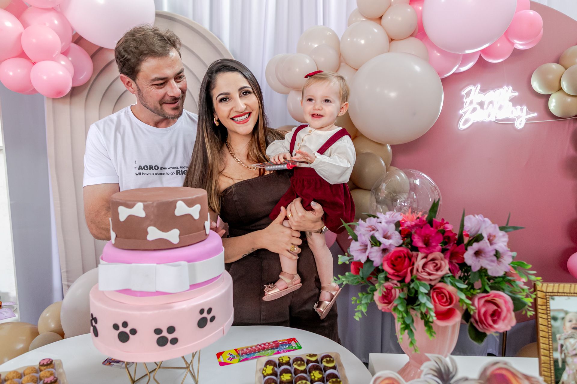 Aniversário de 1 ano da Ana Rita em Itamogi MG - 2 - 4