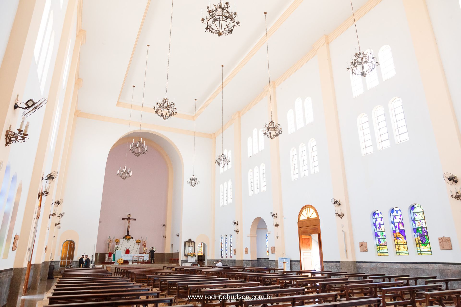 Casamento de Ângela e Bruno no Santuário de Nossa Senhora Aparecida de Jaboticabal - SP - 1 - 1