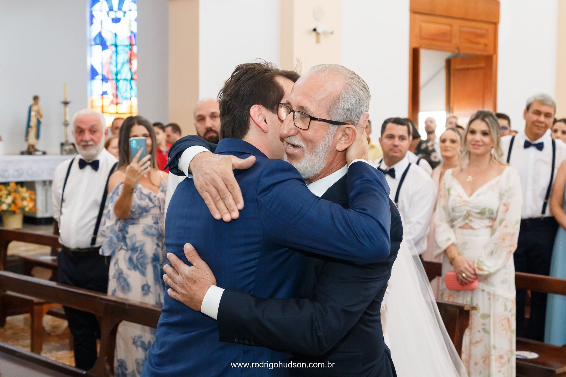 Casamento de Ângela e Bruno no Santuário de Nossa Senhora Aparecida de Jaboticabal - SP - 1 - 2