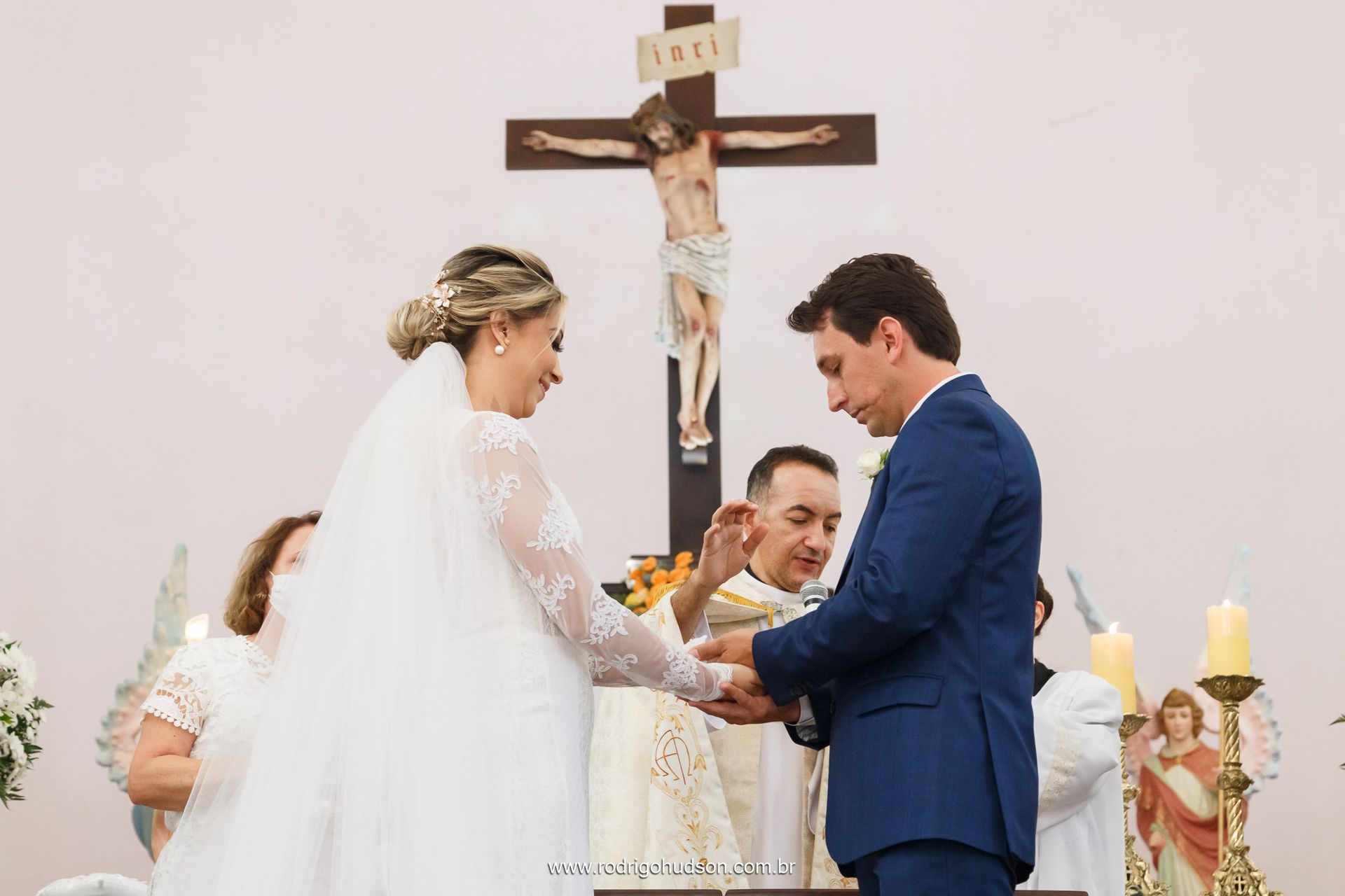 Casamento de Ângela e Bruno no Santuário de Nossa Senhora Aparecida de Jaboticabal - SP - 1 - 1