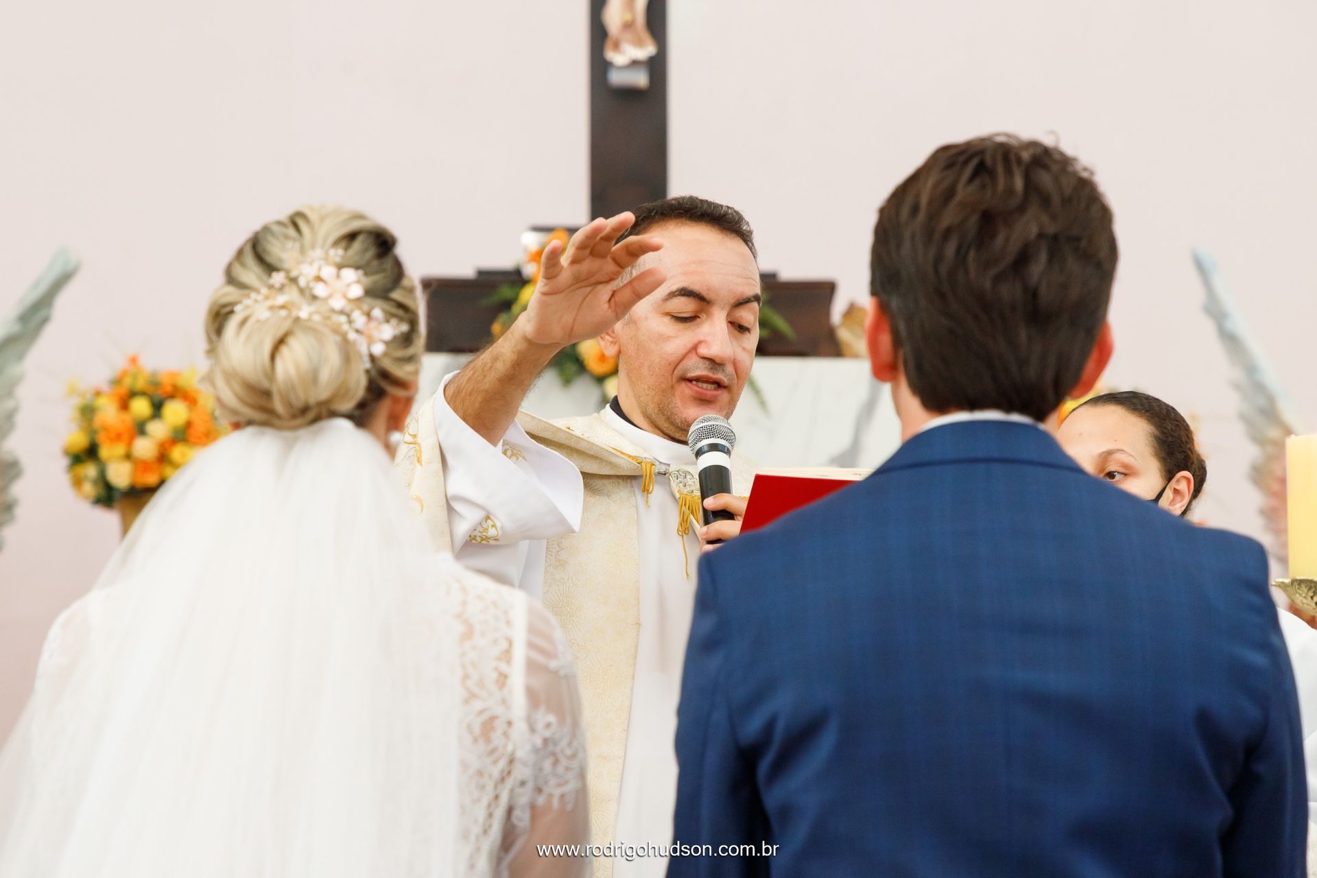 Casamento de Ângela e Bruno no Santuário de Nossa Senhora Aparecida de Jaboticabal - SP - 1 - 1