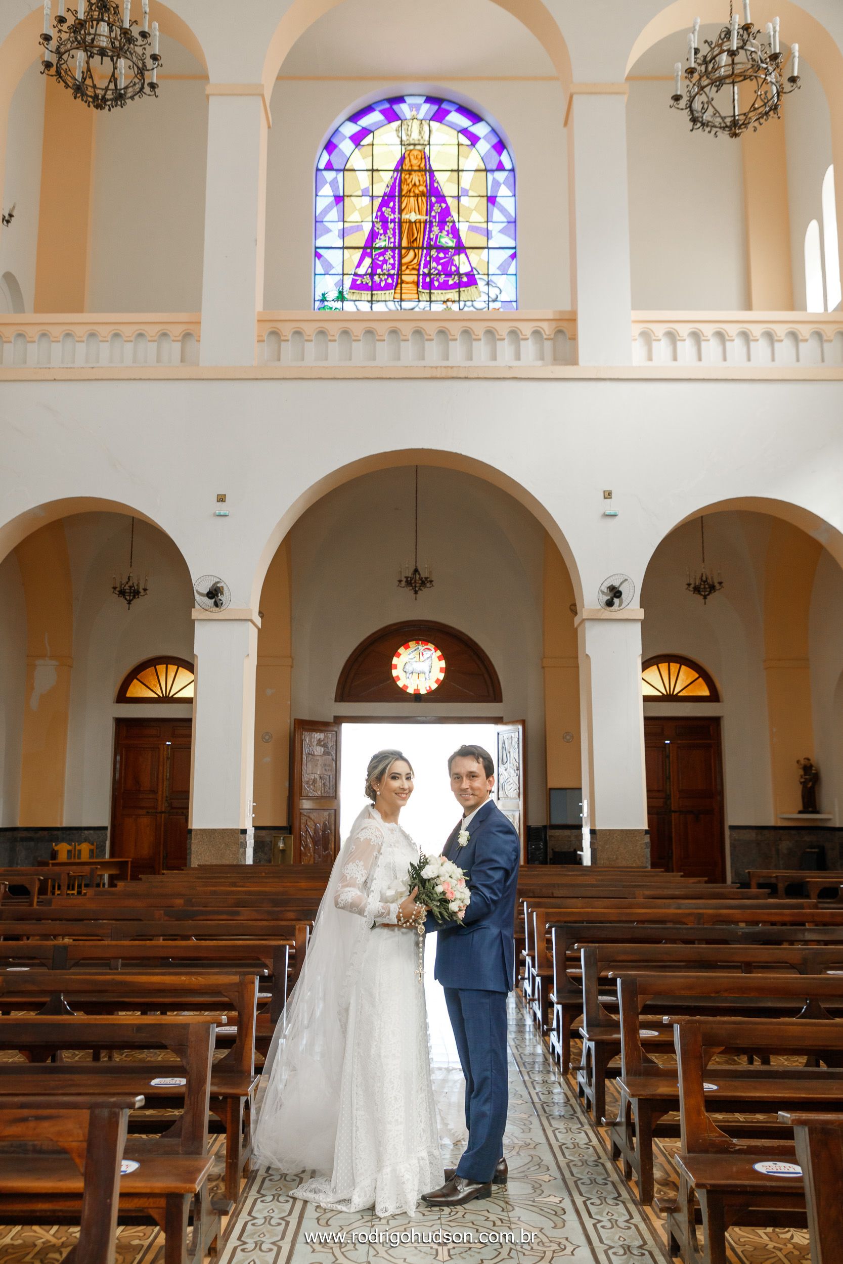 Casamento de Ângela e Bruno no Santuário de Nossa Senhora Aparecida de Jaboticabal - SP - 1 - 0