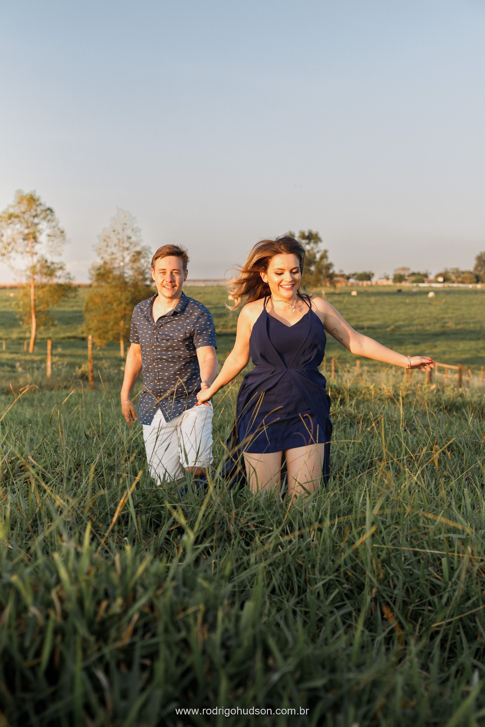 Ensaio Pré Wedding de Letícia e Denis na Unesp e Santo André Store em Jaboticabal - SP - 1 - 1