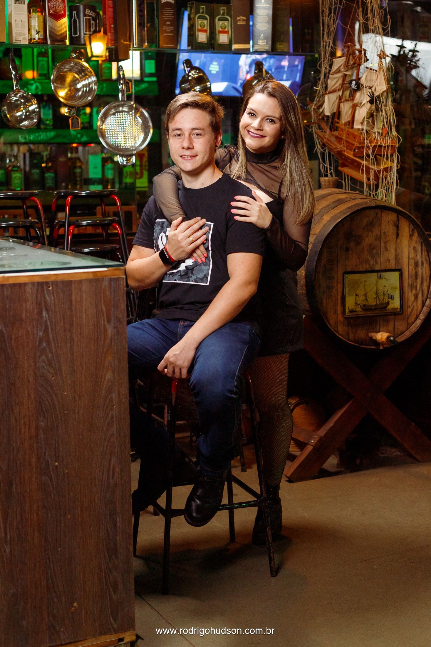 Ensaio Pré Wedding de Letícia e Denis na Unesp e Santo André Store em Jaboticabal - SP - 1 - 0