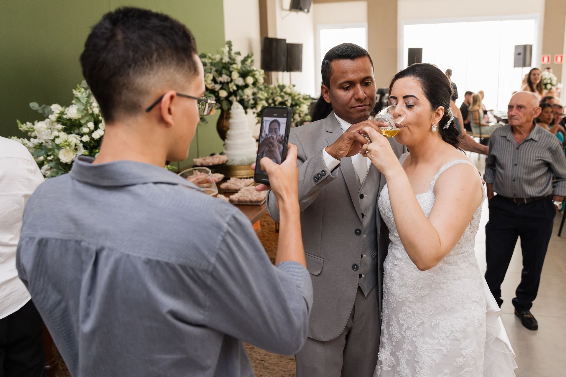 Casamento de Joyce Calixto e Antônio Meira no Lions Club de Jaboticabal - SP - 1 - 3