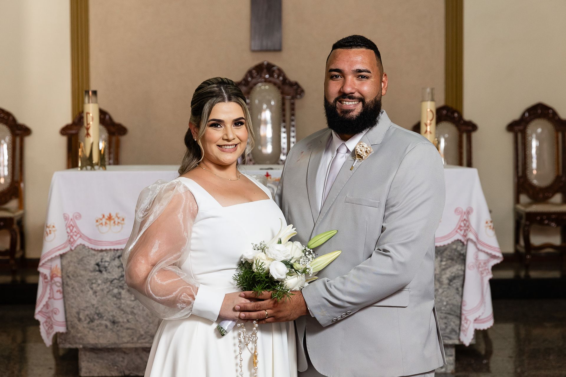 Casamento de Ana Carolina e Guilherme no Banespinha de Jaboticabal - SP - 1 - 1