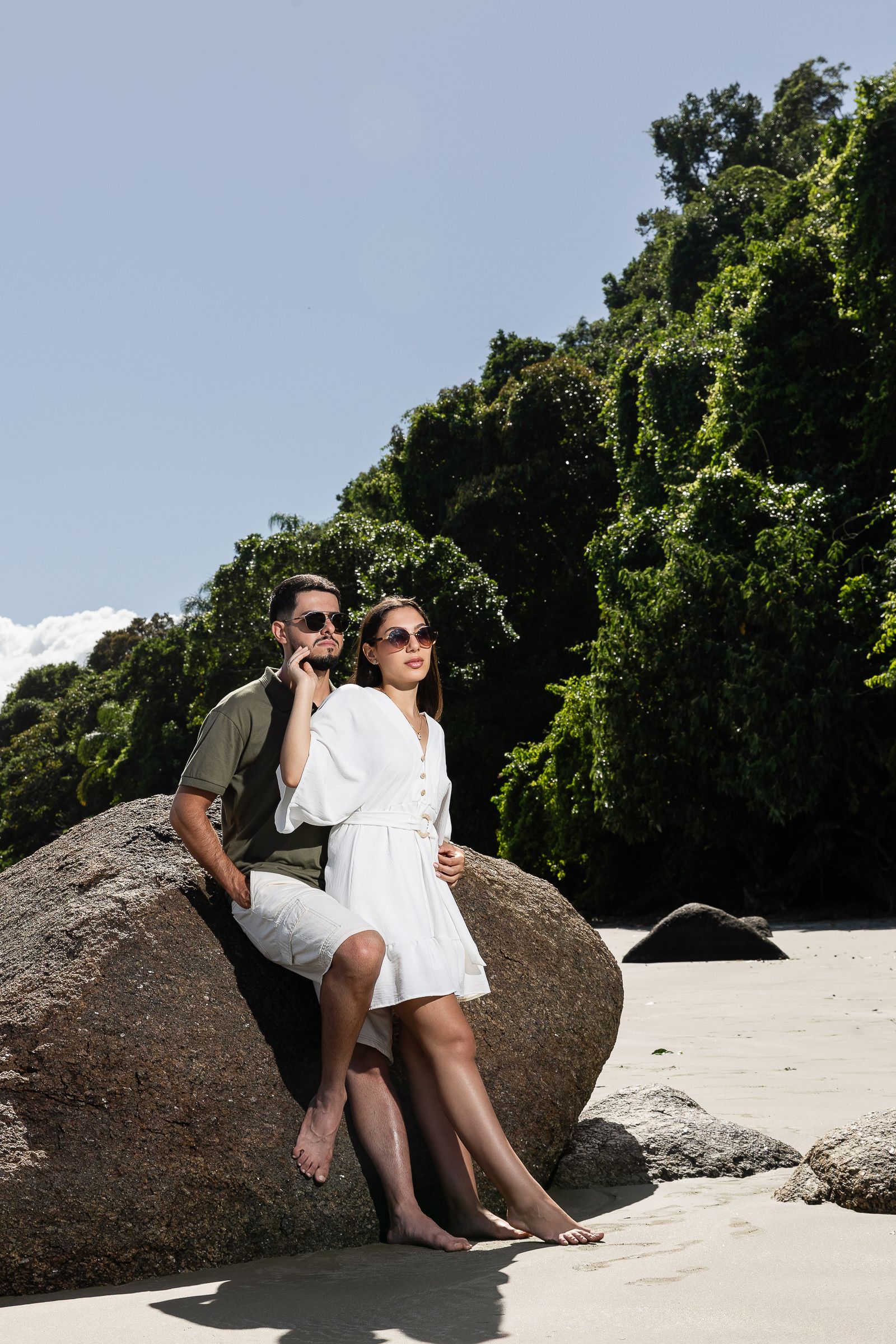 Ensaio Pré Wedding de Luiza e Guilherme em Riviera de São Lourenço - SP - 3 - 34