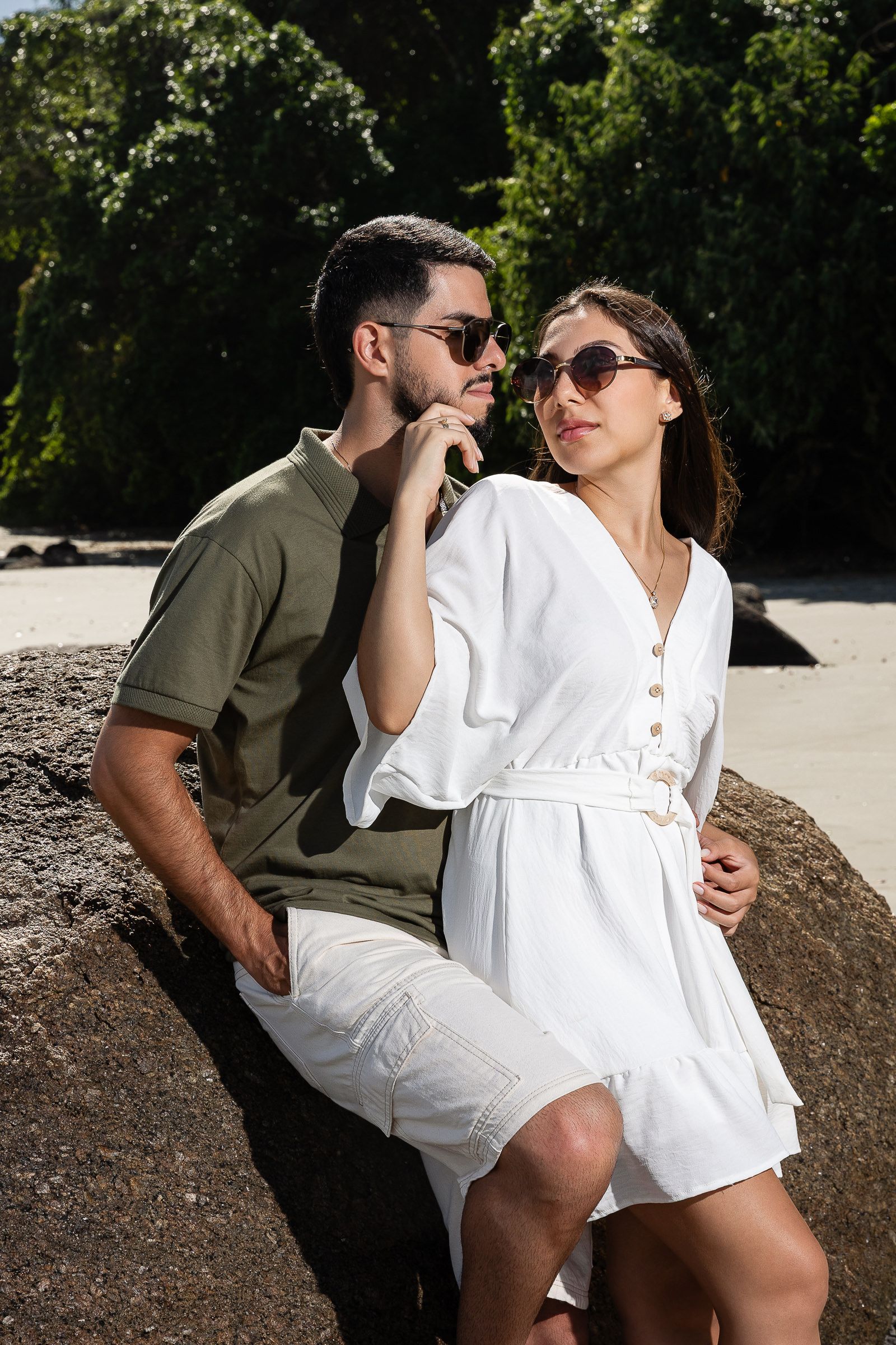 Ensaio Pré Wedding de Luiza e Guilherme em Riviera de São Lourenço - SP - 3 - 35