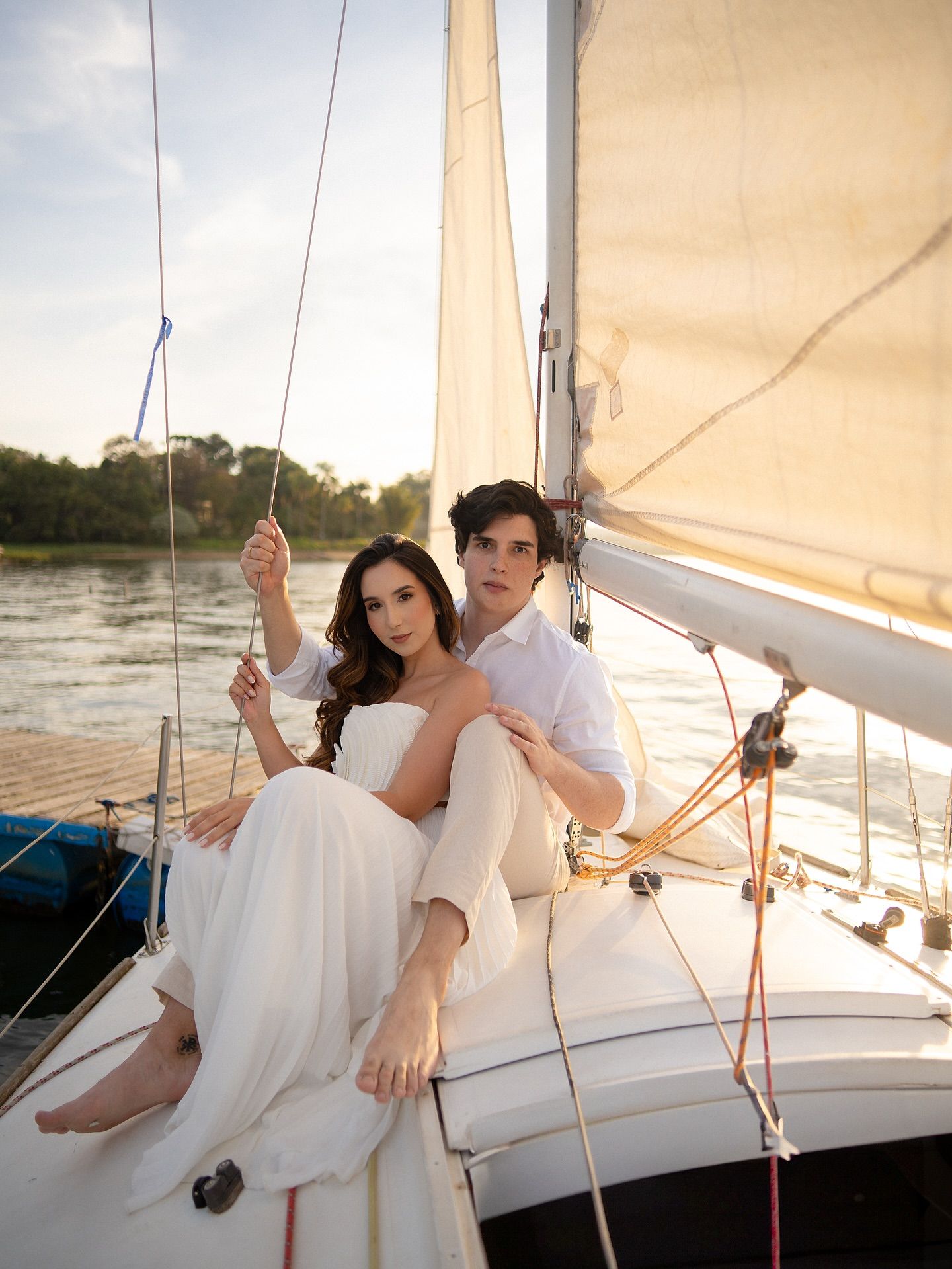 Meu primeiro ensaio no veleiro sem passar mal e olhem essas fotos BRASIL!!!🇧🇷 ❤️🚀🔥 - 3 - 4