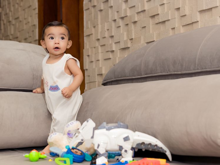 Ensaio de Bebê - mesversário do Joãozinho - 2 - 1