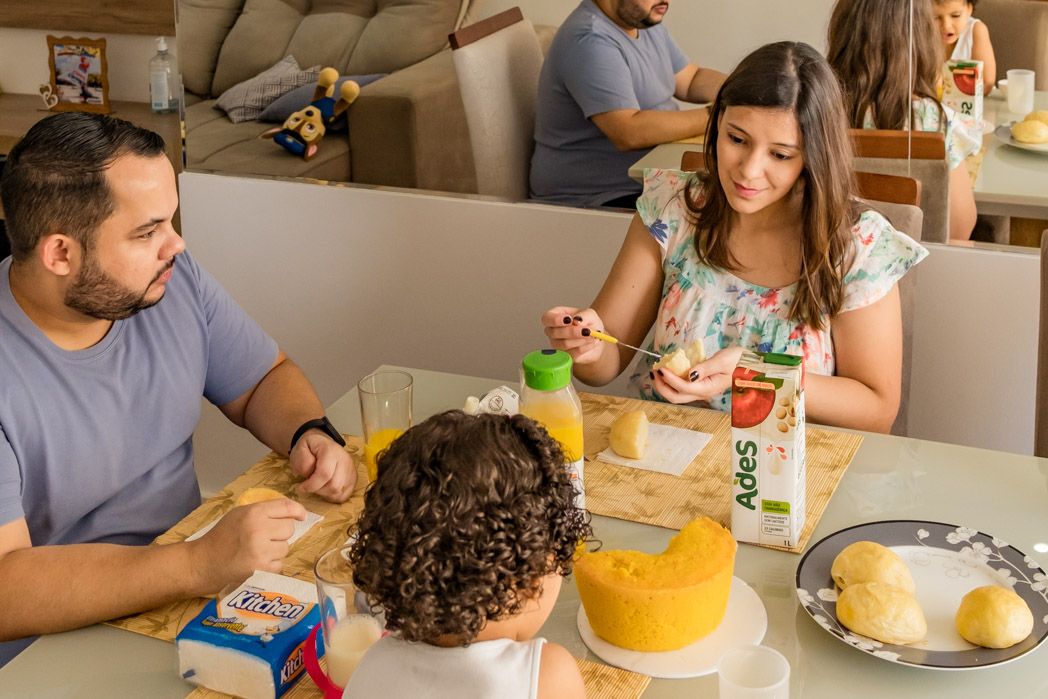 Ensaio de Natal em casa - Robson  Laila  e Carol - 2 - 2