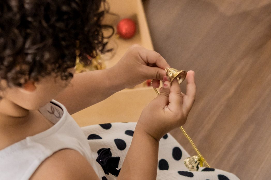 Ensaio de Natal em casa - Robson  Laila  e Carol - 2 - 18