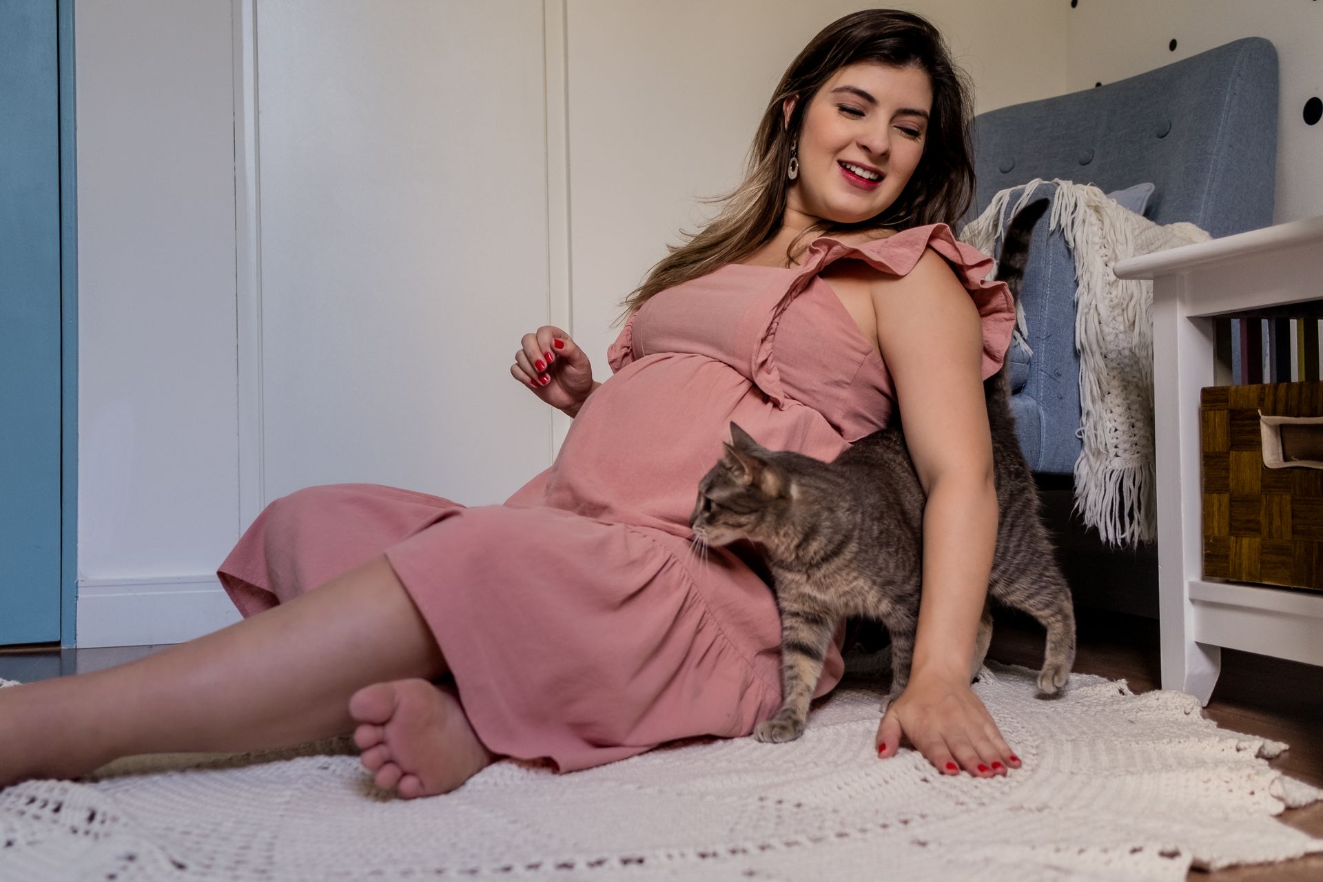 Gestante - ensaio em casa com a Elaine e o Douglas - 2 - 2