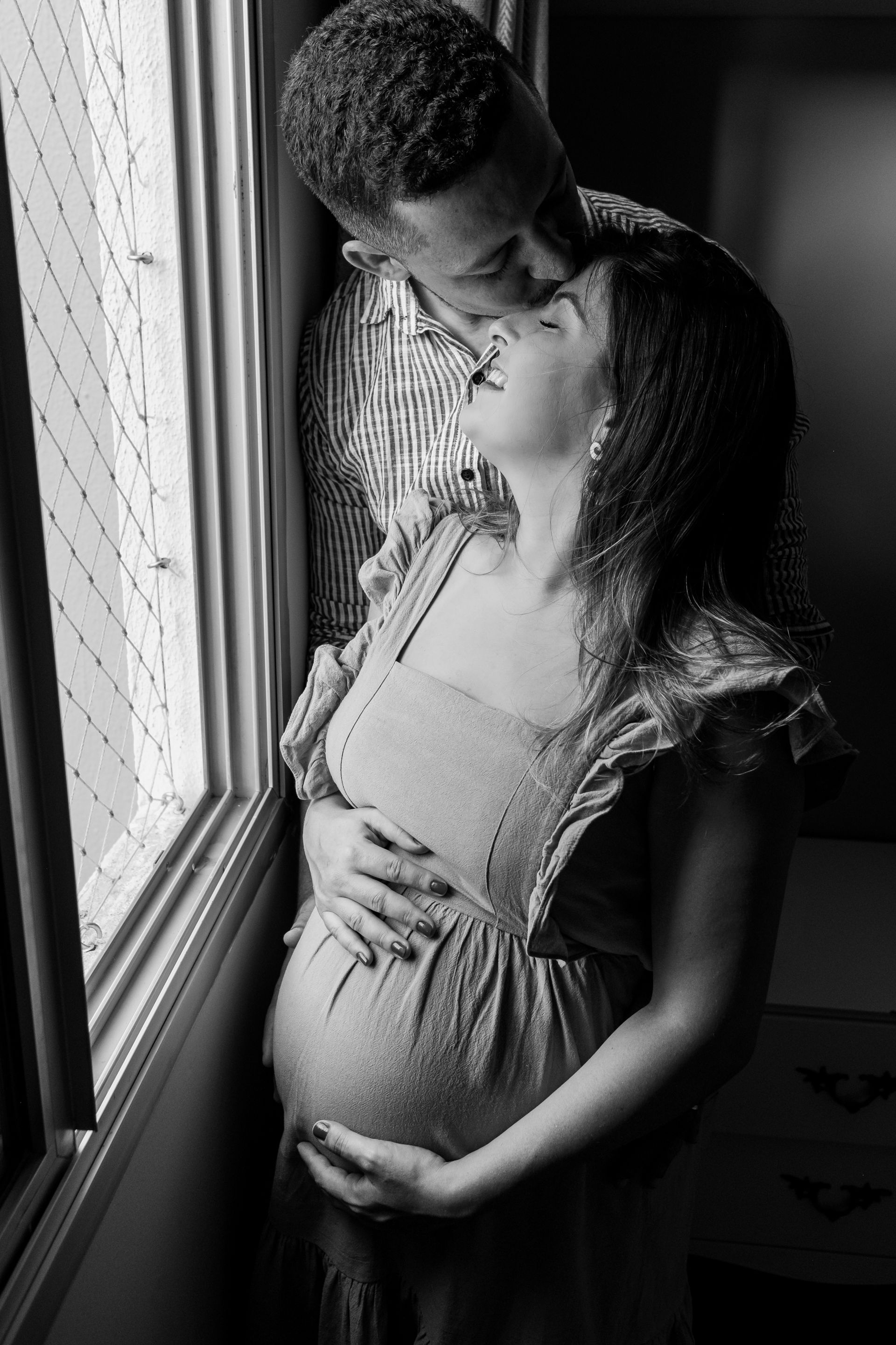 Gestante - ensaio em casa com a Elaine e o Douglas - 5 - 5