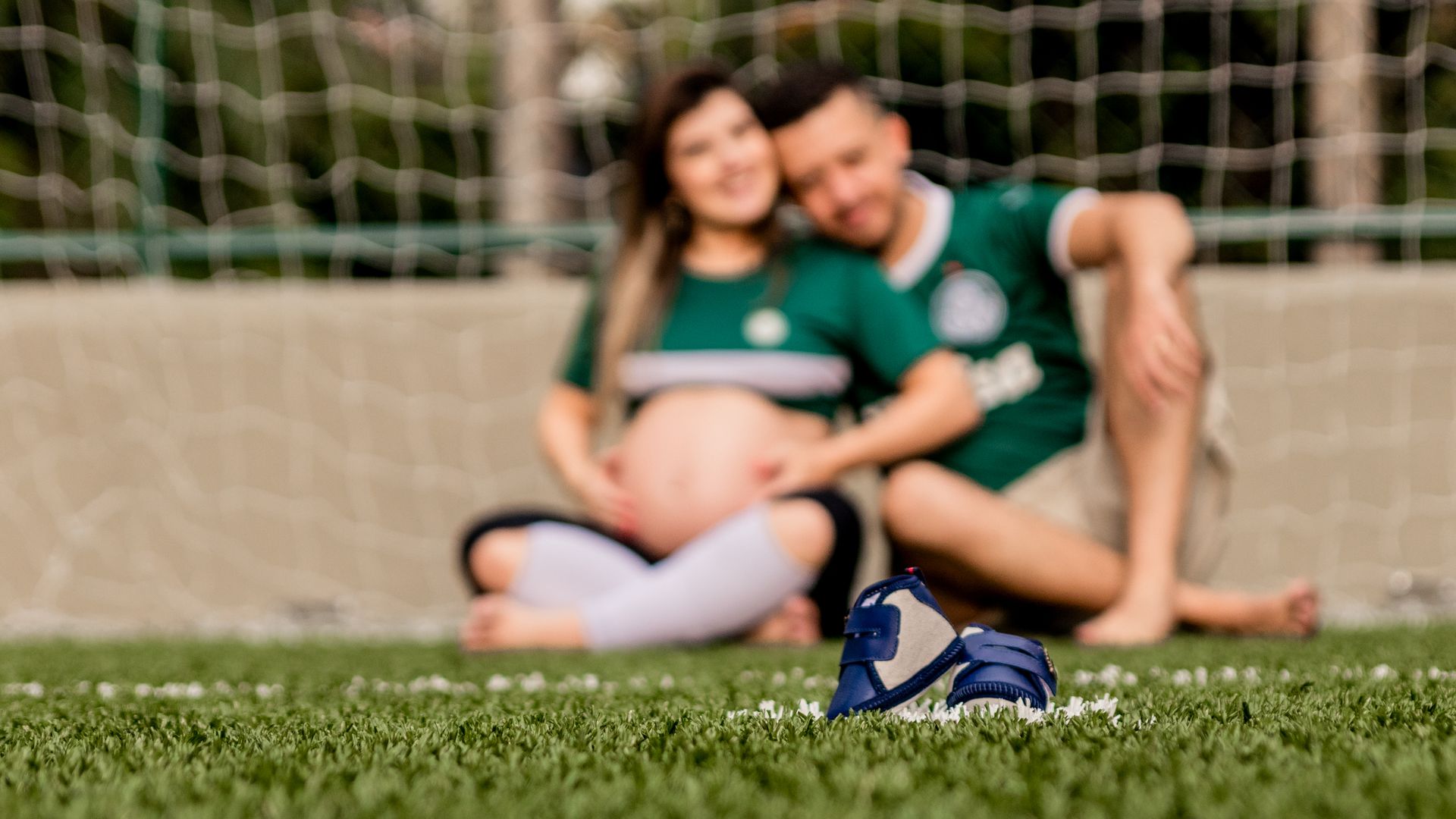 Gestante - ensaio em casa com a Elaine e o Douglas - 3 - 4