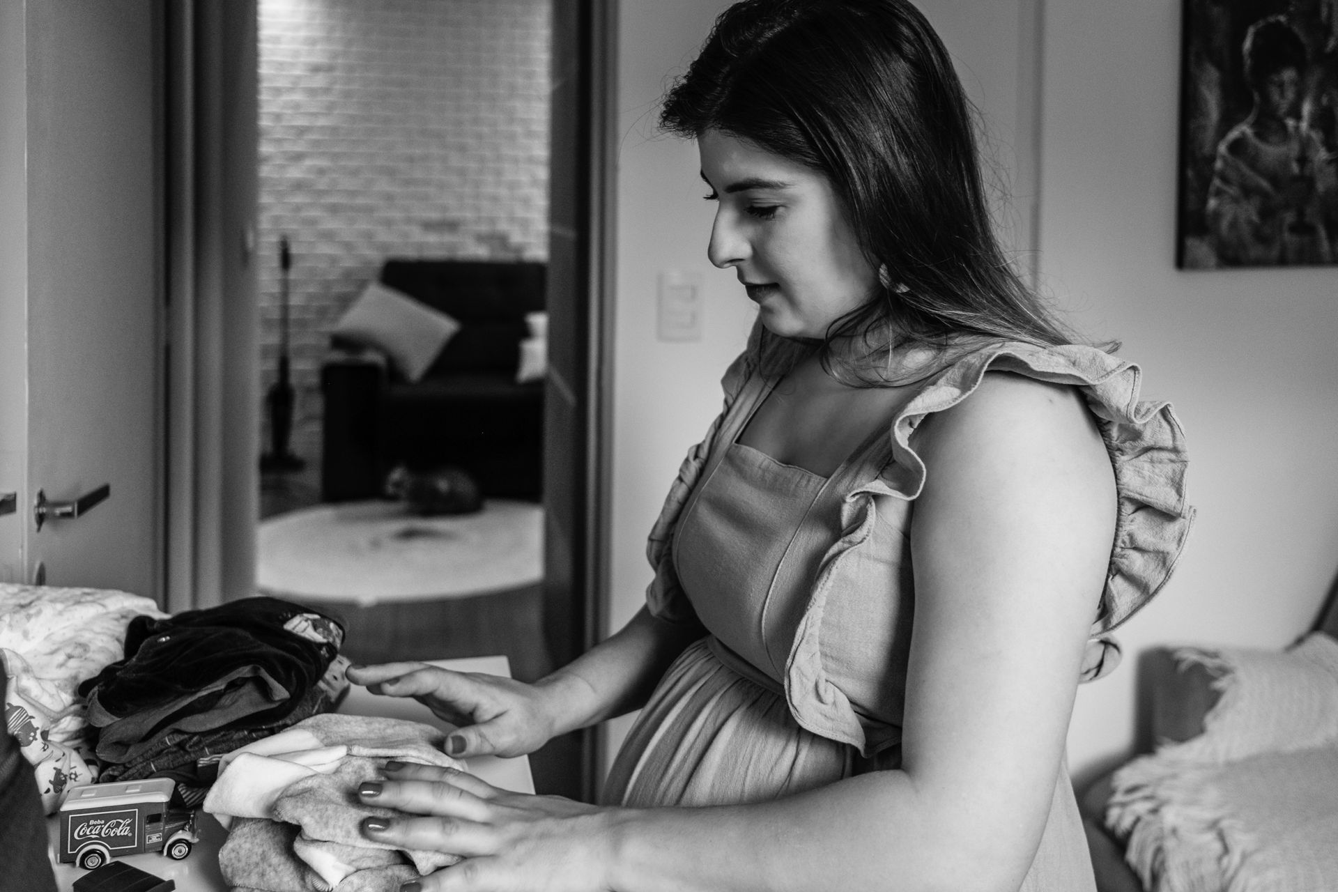 Gestante - ensaio em casa com a Elaine e o Douglas - 5 - 2