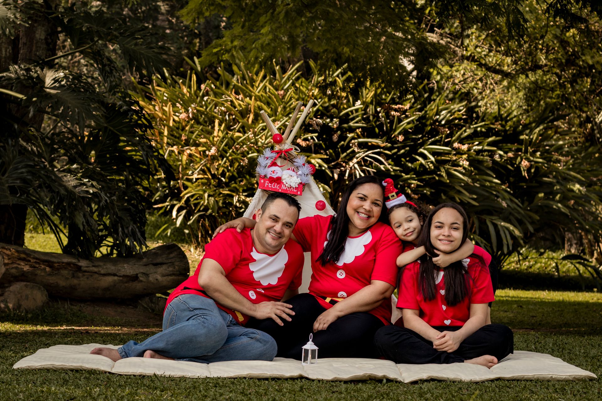 Ensaio de Natal no Parque - Família Lemos Cavalcanti - 2 - 12