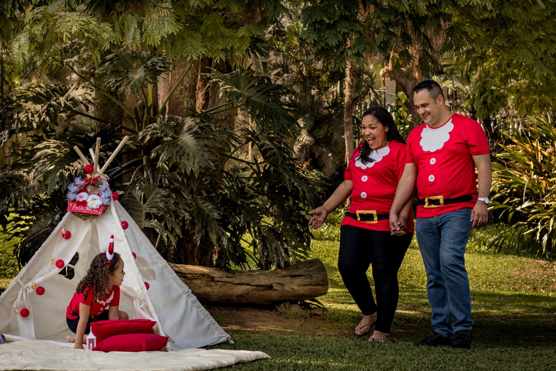 Ensaio de Natal no Parque - Família Lemos Cavalcanti - 2 - 3