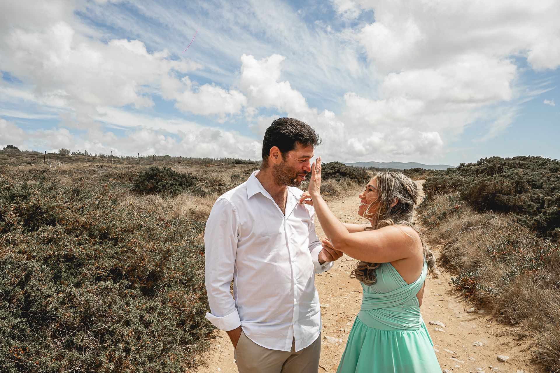 ENSAIO ALINE E OSCAR - PRAIA DA ADRAGA SINTRA - PORTUGAL - 2 - 5