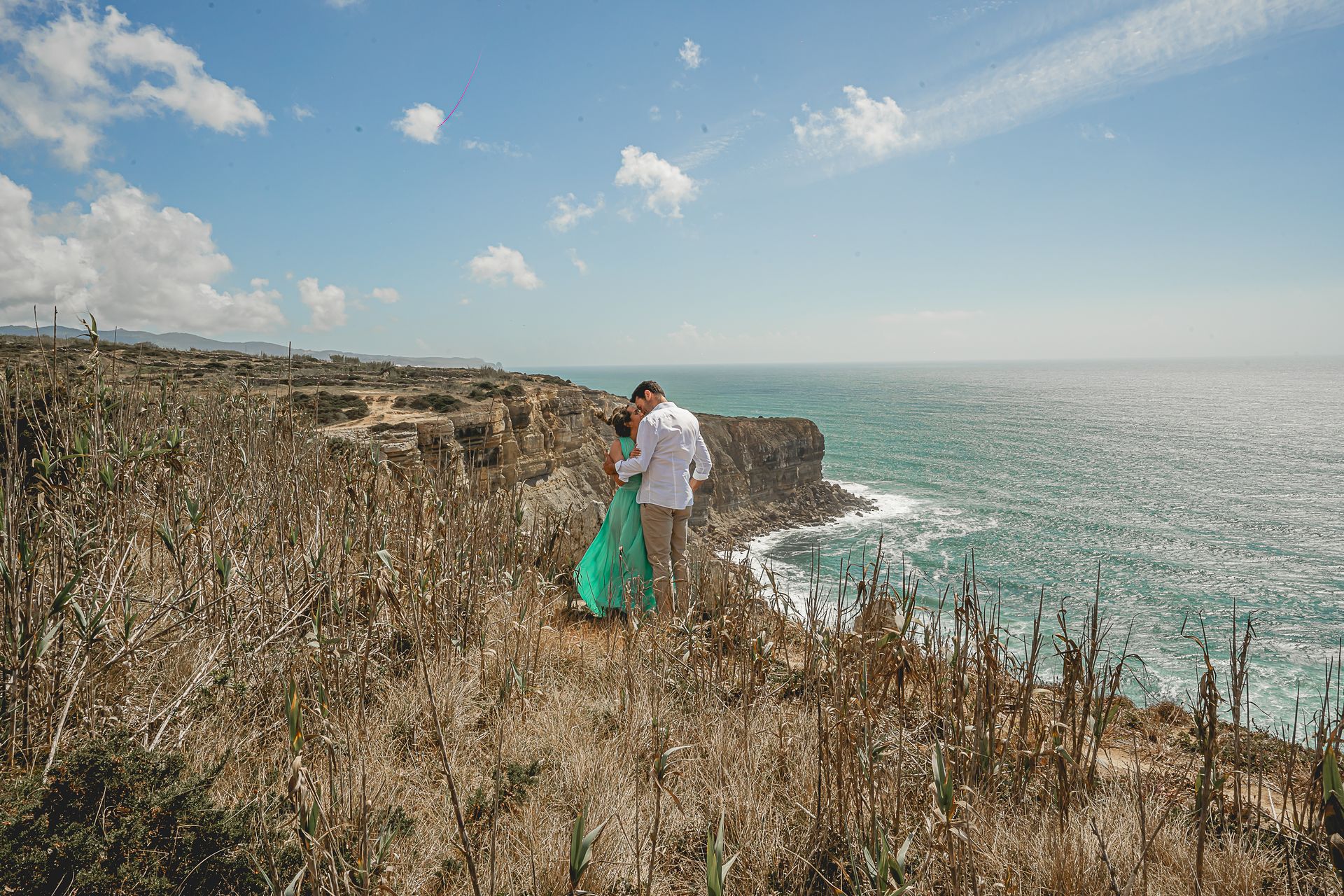 ENSAIO ALINE E OSCAR - PRAIA DA ADRAGA SINTRA - PORTUGAL - 2 - 10