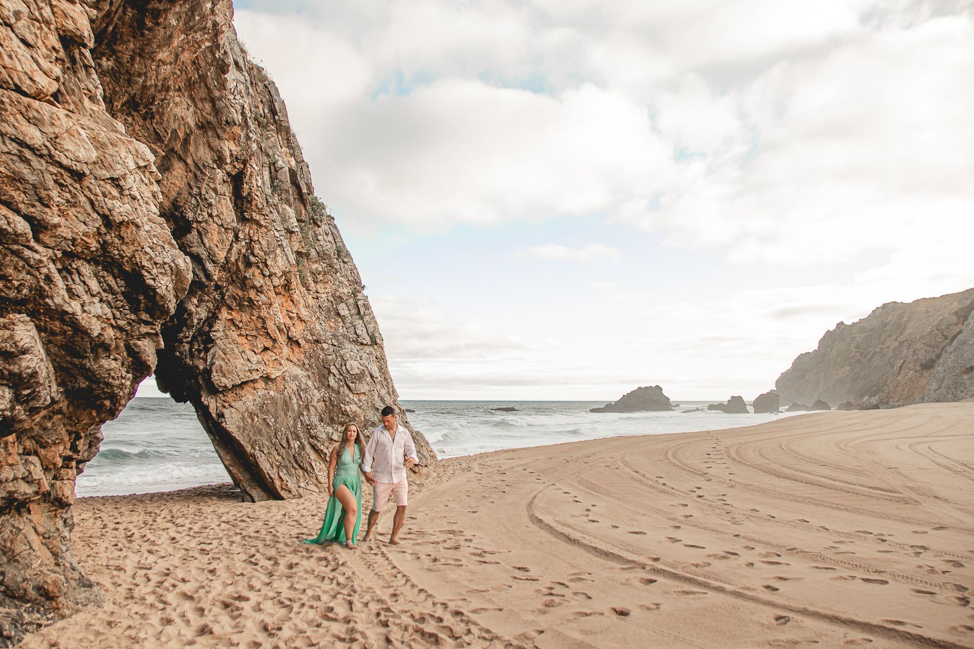 ENSAIO ALINE E OSCAR - PRAIA DA ADRAGA SINTRA - PORTUGAL - 2 - 17