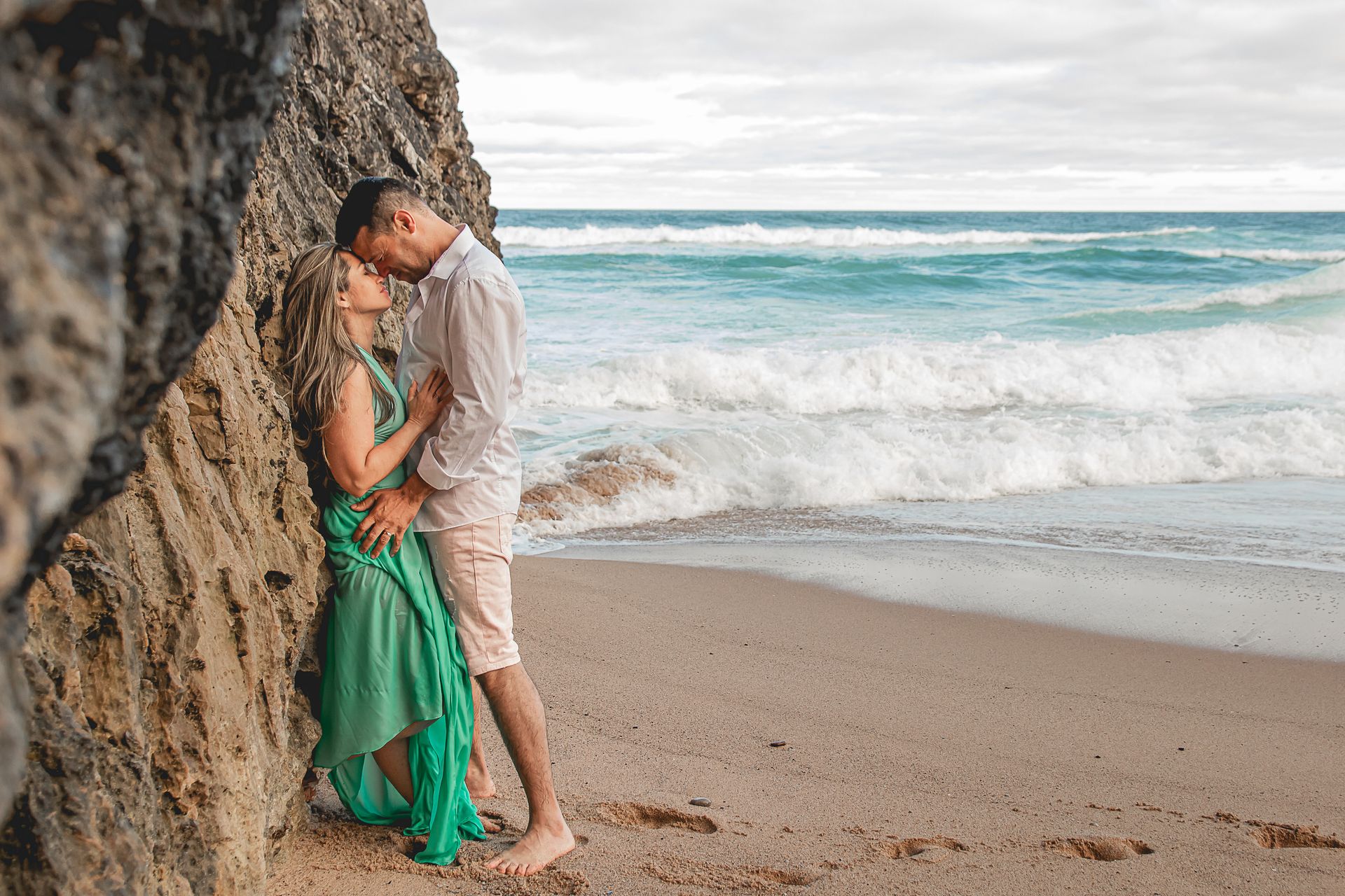 ENSAIO ALINE E OSCAR - PRAIA DA ADRAGA SINTRA - PORTUGAL - 2 - 19