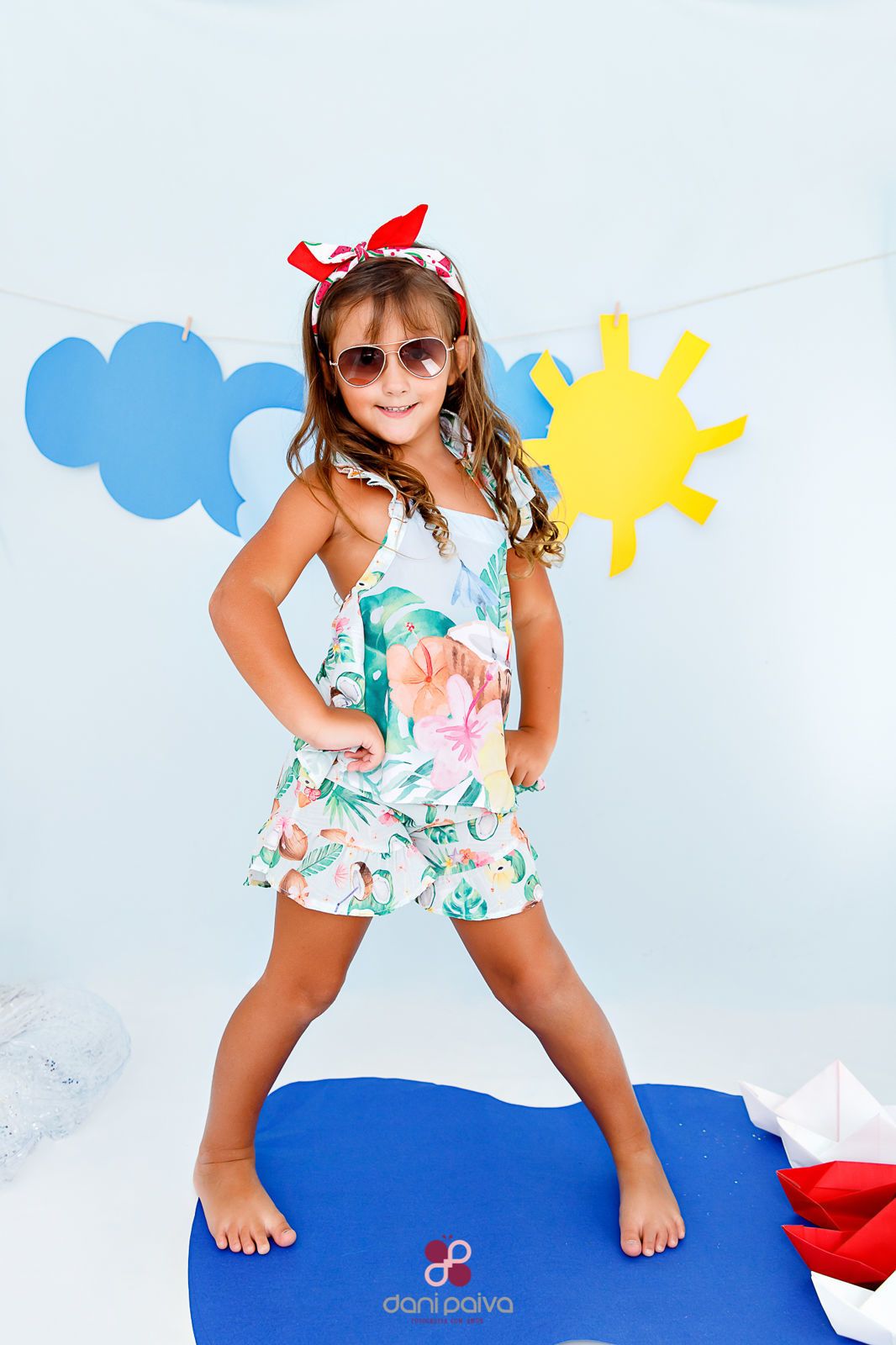 Ensaio em Estúdio de Verão Infantil - 2 - 3