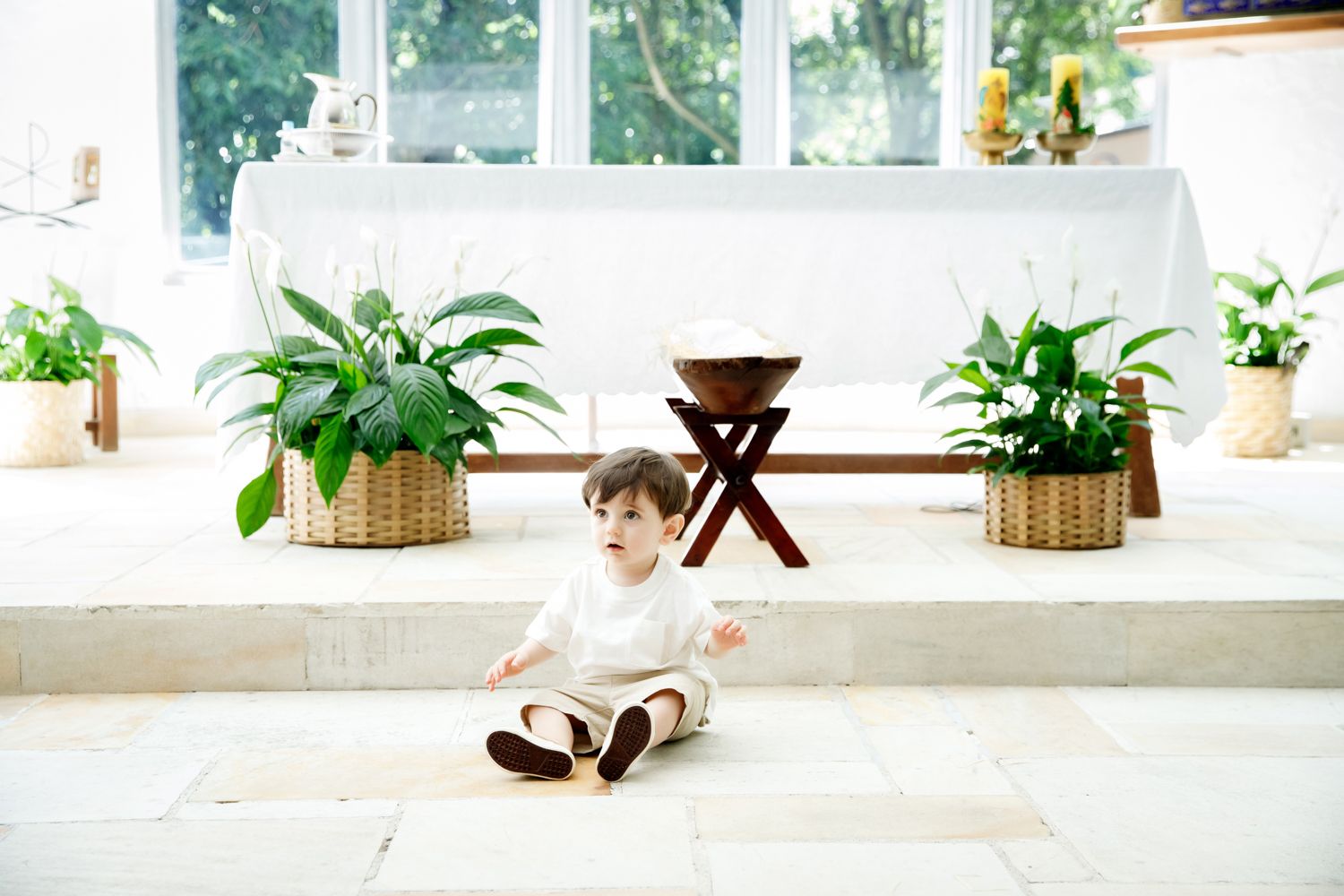 Batizado João Pedro na Capela do Colégio Teresiano - Gávea - 2 - 9
