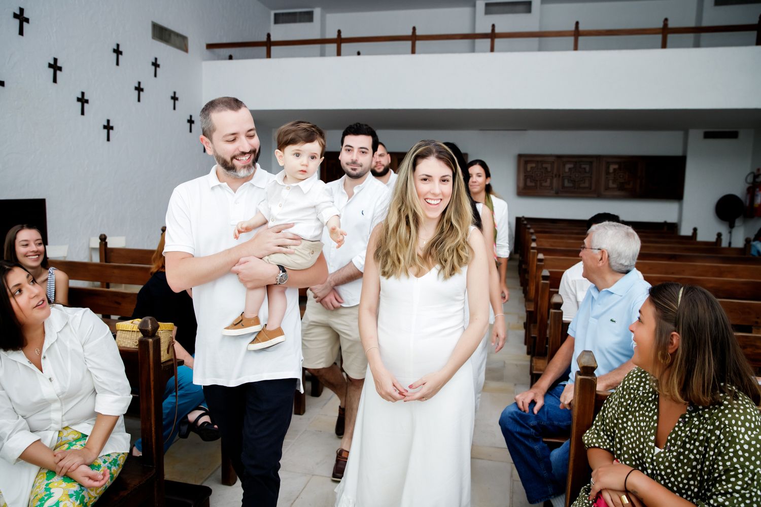 Batizado João Pedro na Capela do Colégio Teresiano - Gávea - 2 - 35