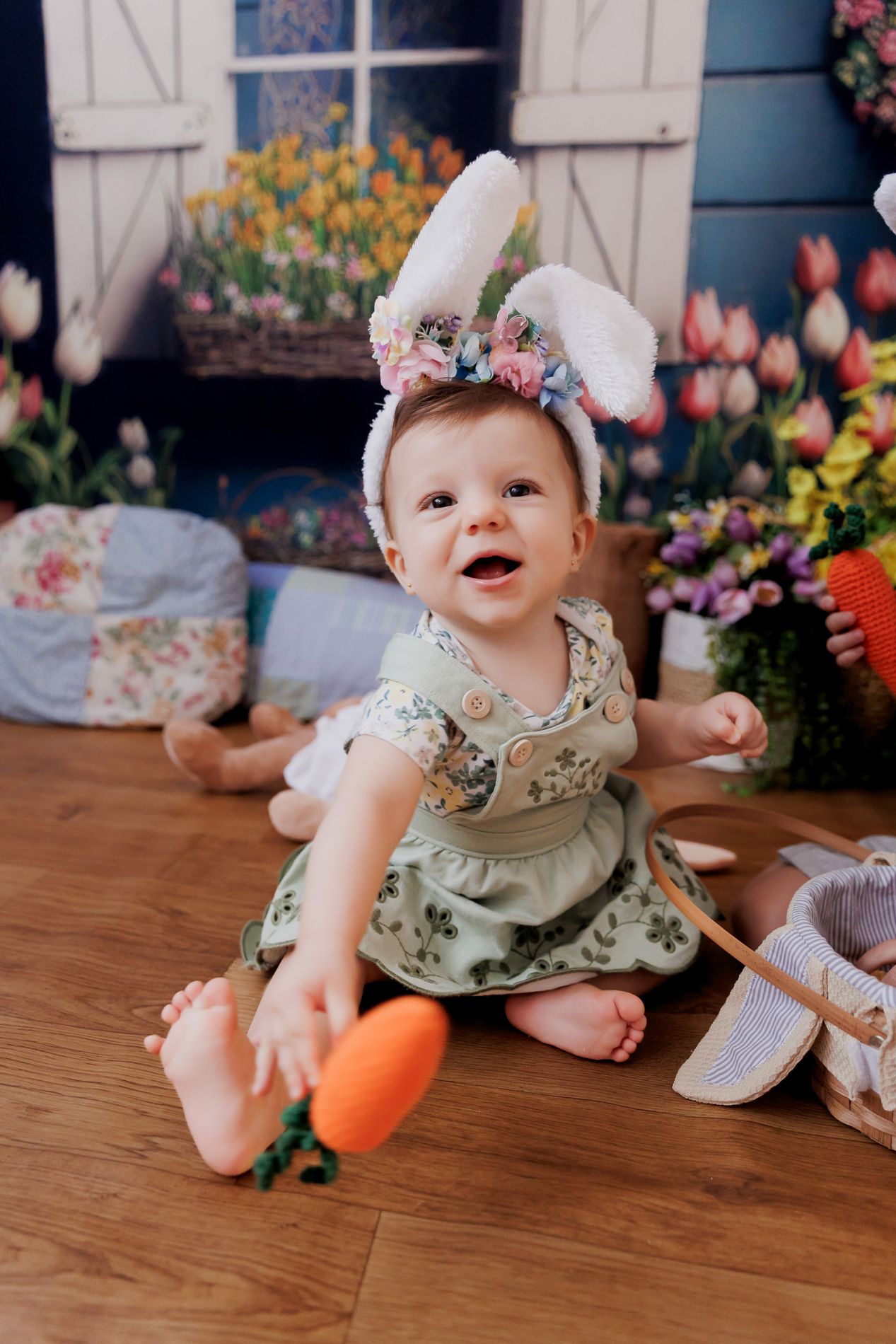Ensaios de Páscoa em Niterói: um Jardim Encantado para Crianças no Estúdio Dani Paiva - 2 - 20