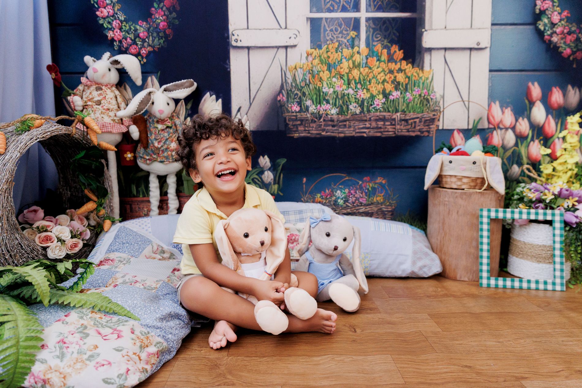 Ensaios de Páscoa em Niterói: um Jardim Encantado para Crianças no Estúdio Dani Paiva - 2 - 42