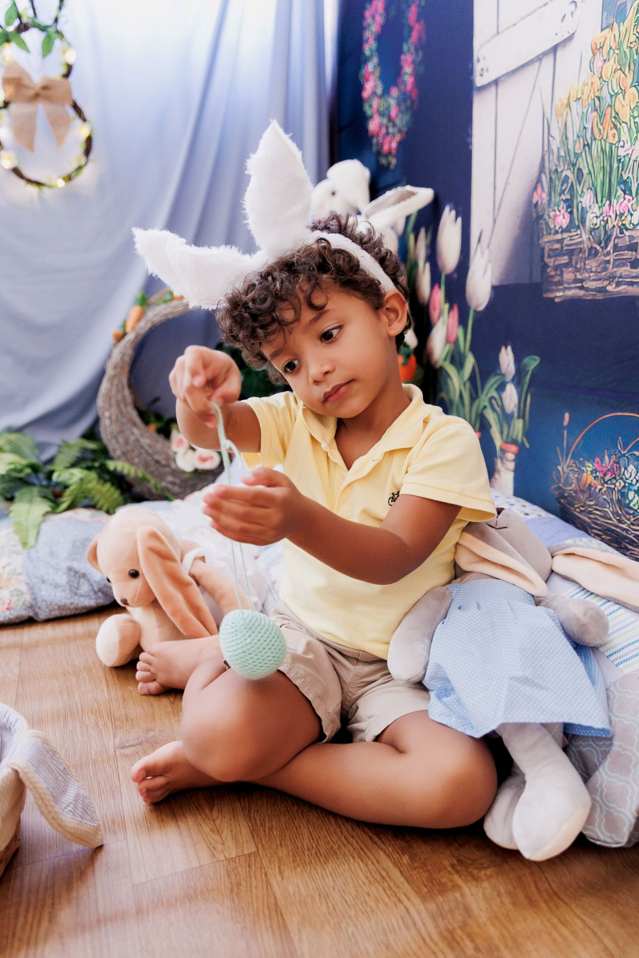 Ensaios de Páscoa em Niterói: um Jardim Encantado para Crianças no Estúdio Dani Paiva - 2 - 43