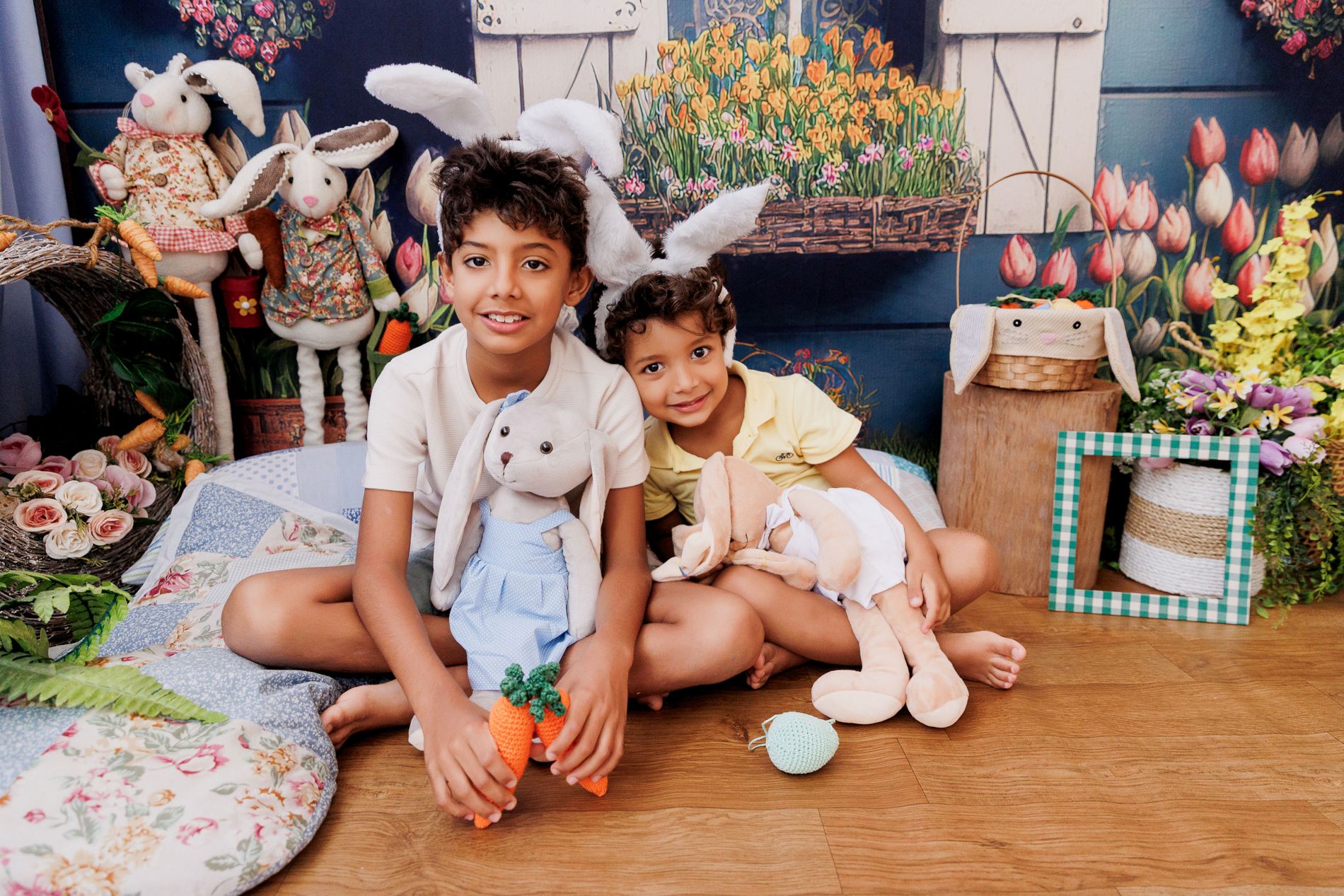 Ensaios de Páscoa em Niterói: um Jardim Encantado para Crianças no Estúdio Dani Paiva - 2 - 48