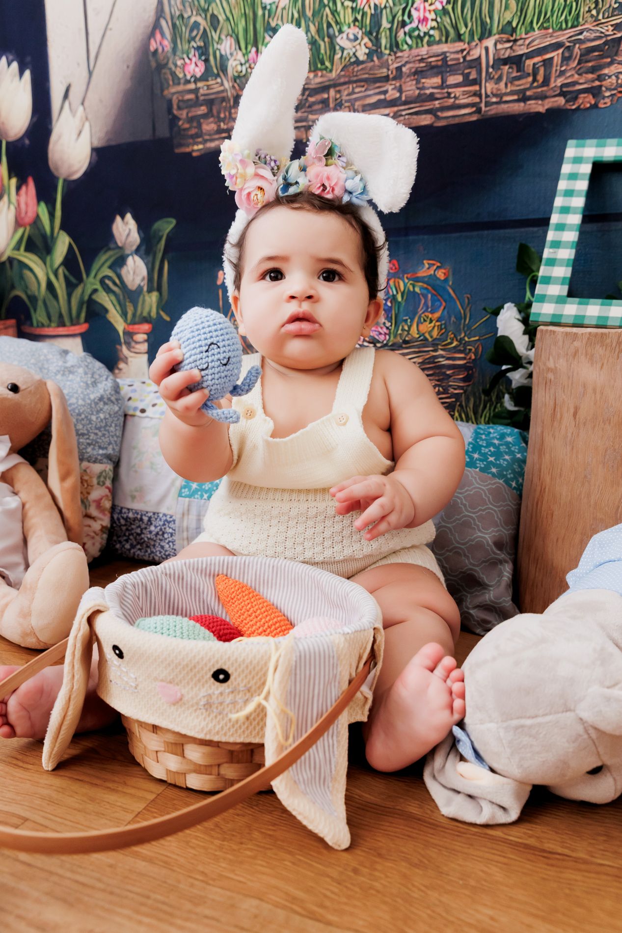 Ensaios de Páscoa em Niterói: um Jardim Encantado para Crianças no Estúdio Dani Paiva - 2 - 6