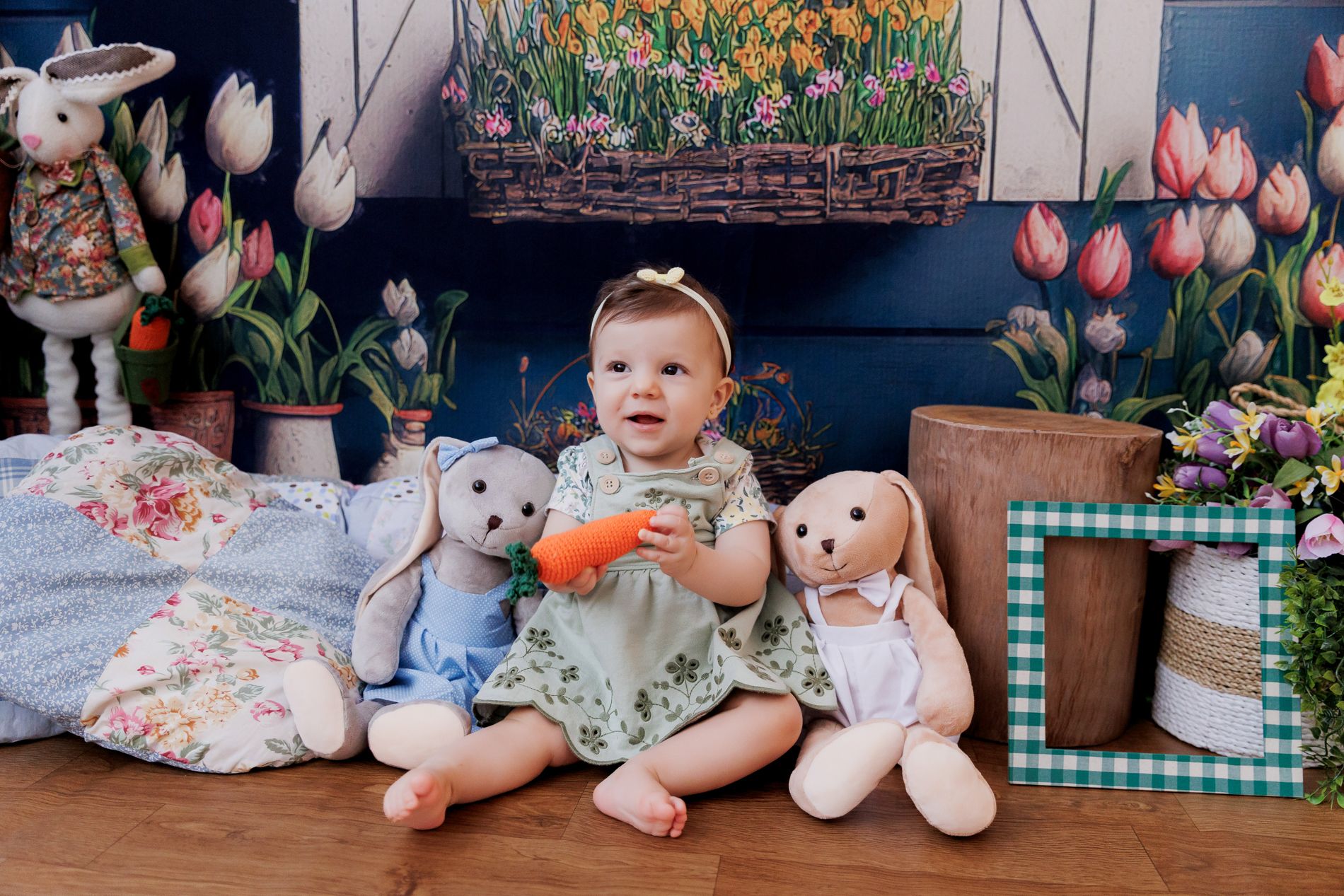 Ensaios de Páscoa em Niterói: um Jardim Encantado para Crianças no Estúdio Dani Paiva - 2 - 10