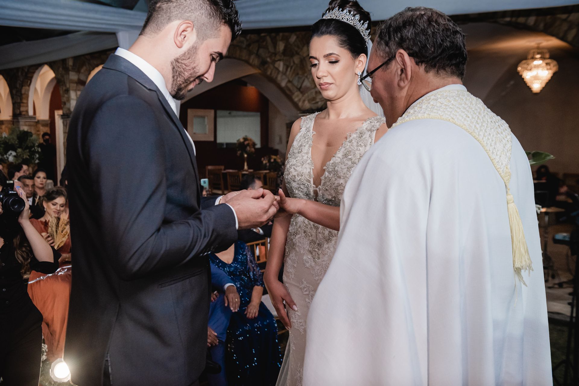 Casamento no Espaco Hellen Aguiar - MG (Carol&Ismael) - 1 - 2