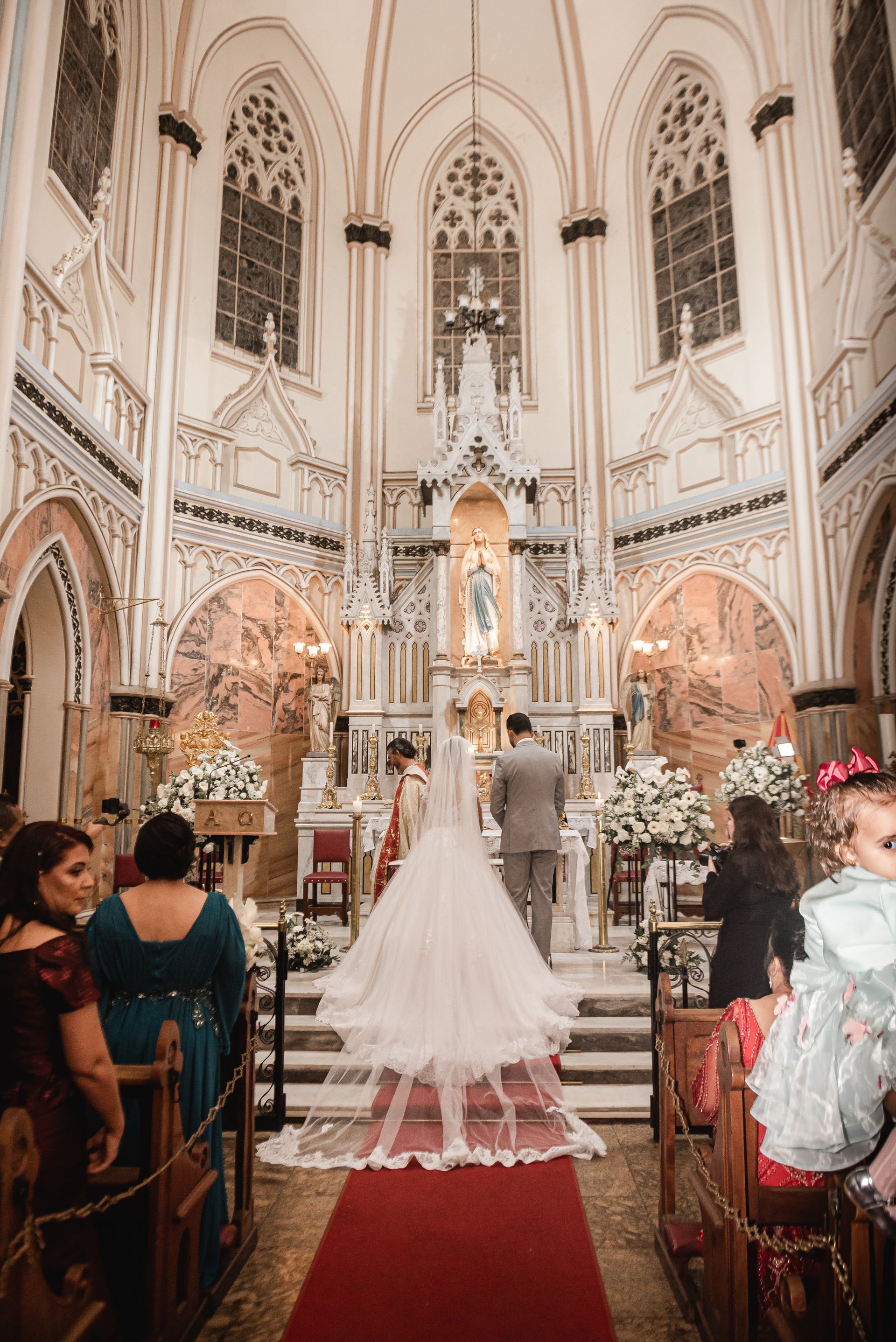Casamento na Basílica de Lourdes em Belo Horizonte MG (Fran&Warley) - 5