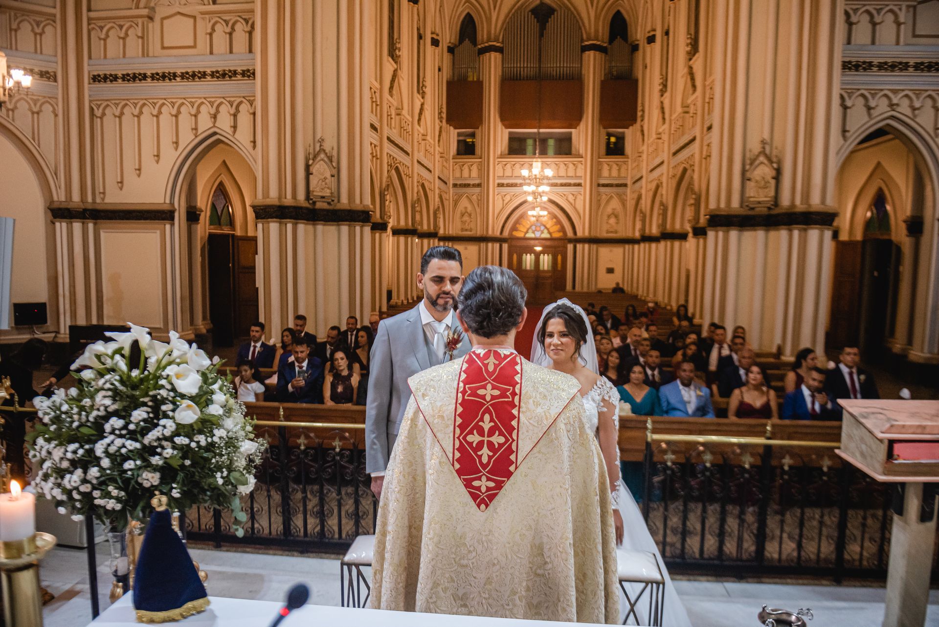 Casamento na Basílica de Lourdes em Belo Horizonte MG (Fran&Warley) - 2 - 0