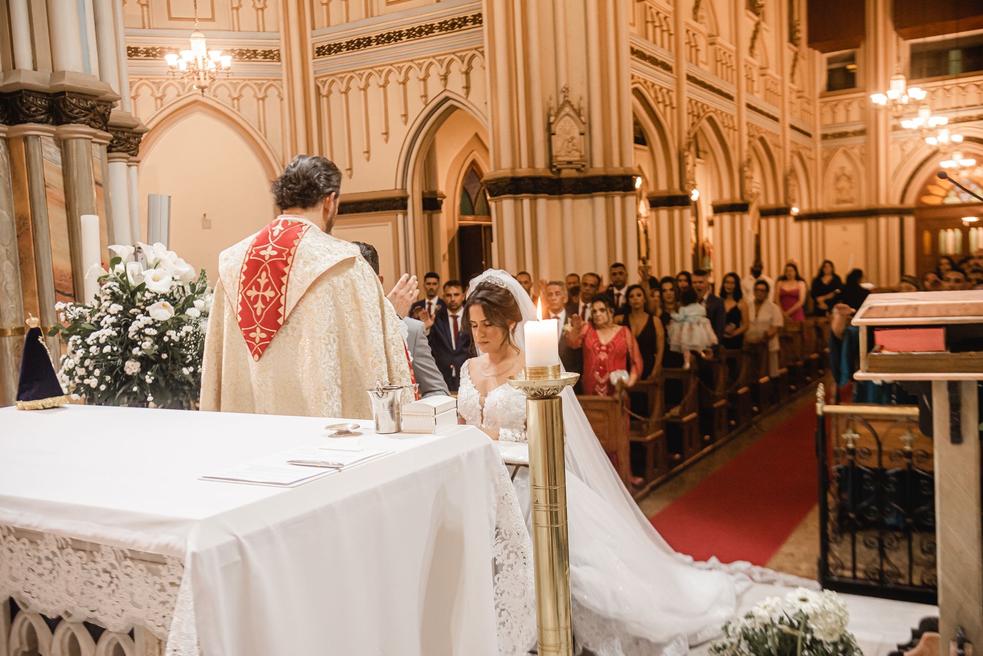 Casamento na Basílica de Lourdes em Belo Horizonte MG (Fran&Warley) - 2 - 2