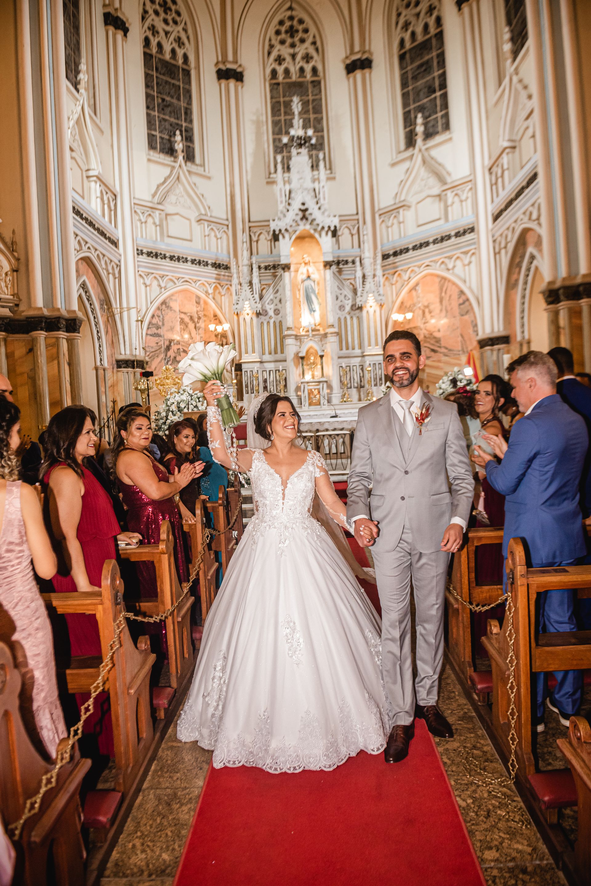 Casamento na Basílica de Lourdes em Belo Horizonte MG (Fran&Warley) - 3 - 0