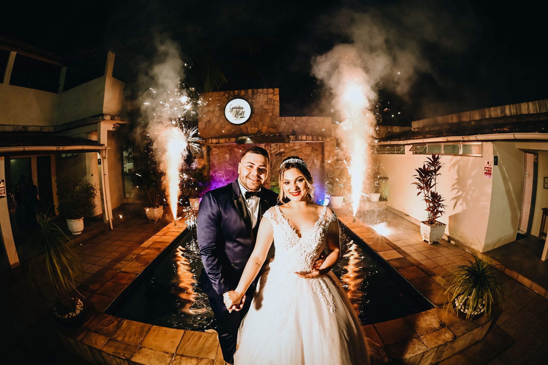 Casamento da Julia e Edgard, realizado no Gardenhallfestas salão de festas - 2 - 11