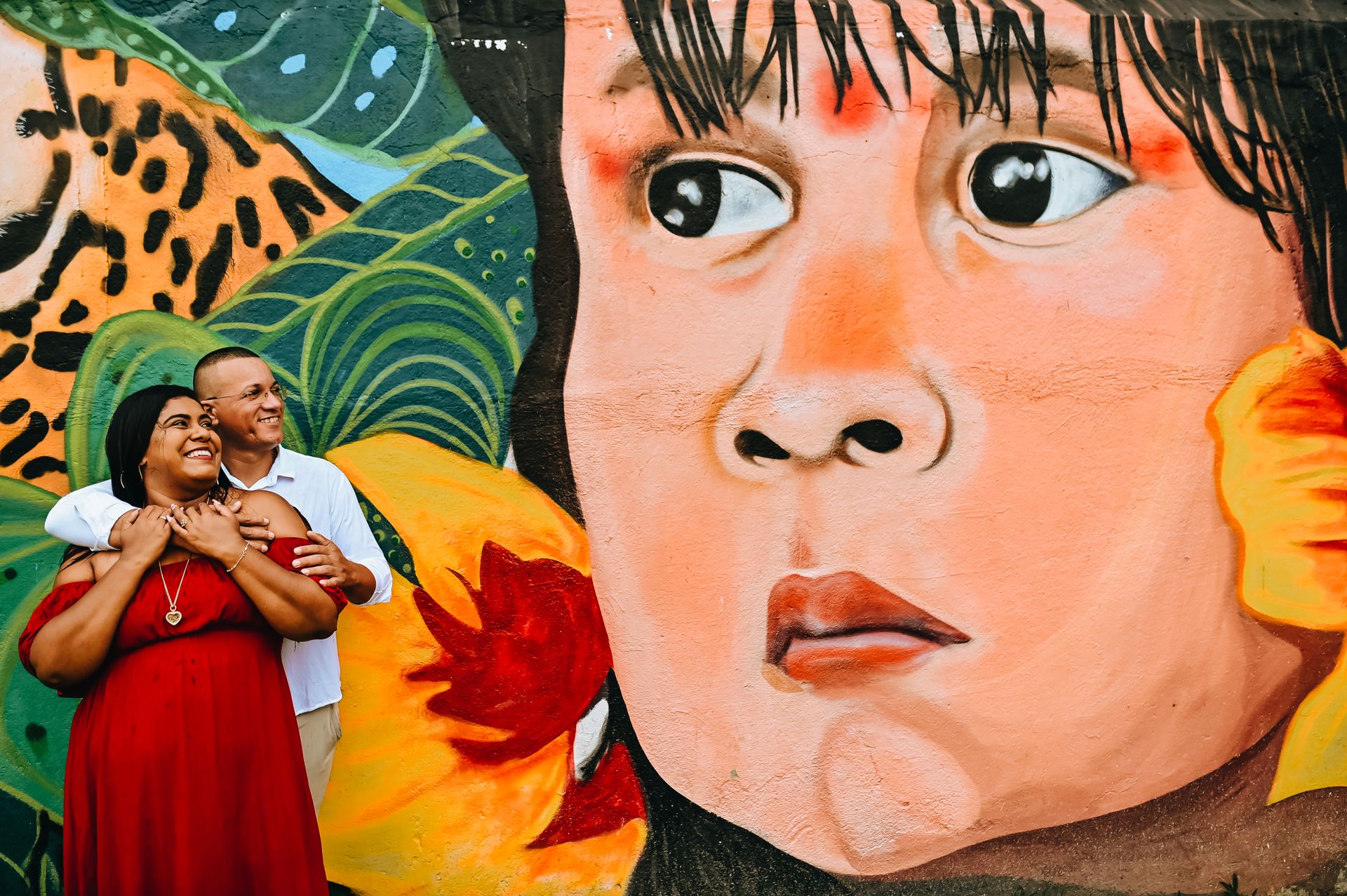 E esse ensaio insano dos queridos Diana e Edson, ficou simplesmente maravilhoso. Rrealizado a poucos dias do casamento no Parque do Gericino em Nilópolis na baixada fluminense. - 2 - 7