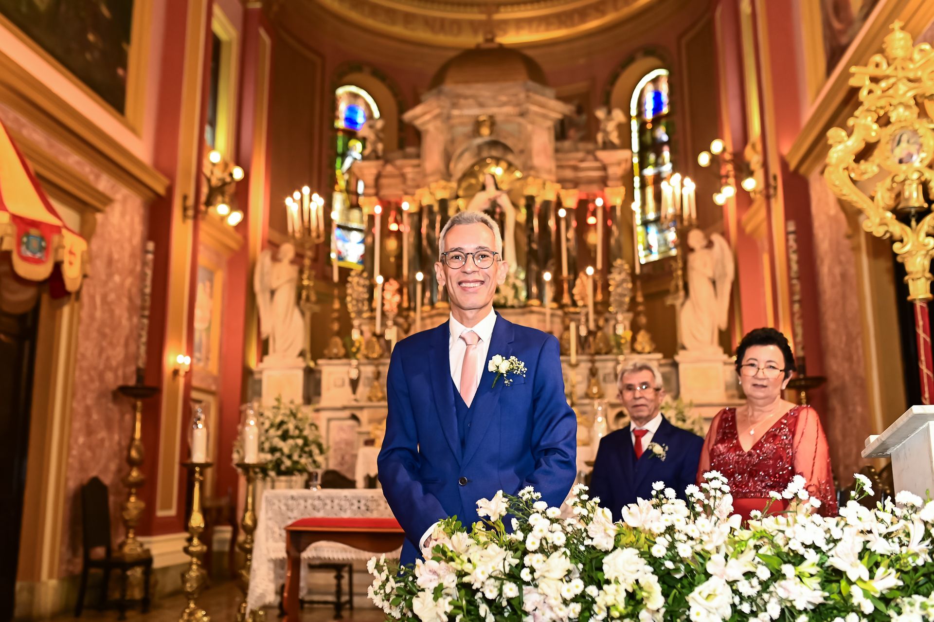 Amor e Fé: A União de Vagner e Joyce na Paróquia Santa Terezinha - 2 - 26