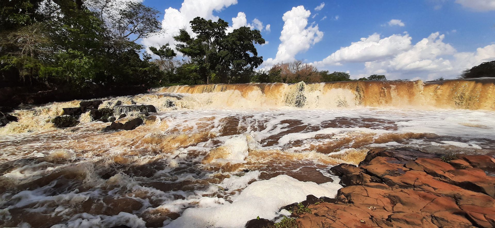 Cachoeira do Talhadão em Palestina, Duplo Céu - SP - 6 - 1