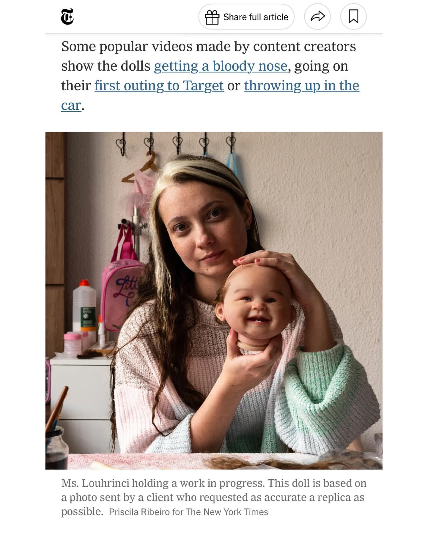 Reborn Dolls: Priscila Ribeiro em cobertura para The New York Times - 3 - 1