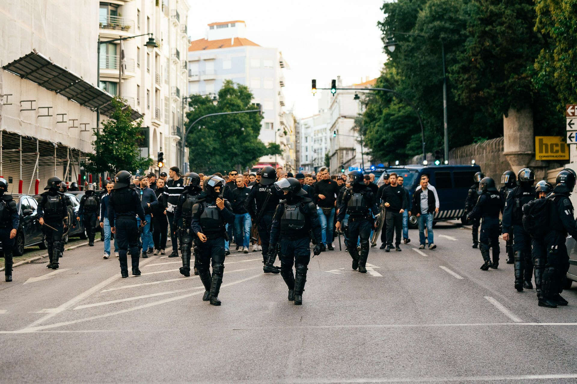Sporting - Eintracht Frankfurt // Acompanhamento da claque - 2 - 0