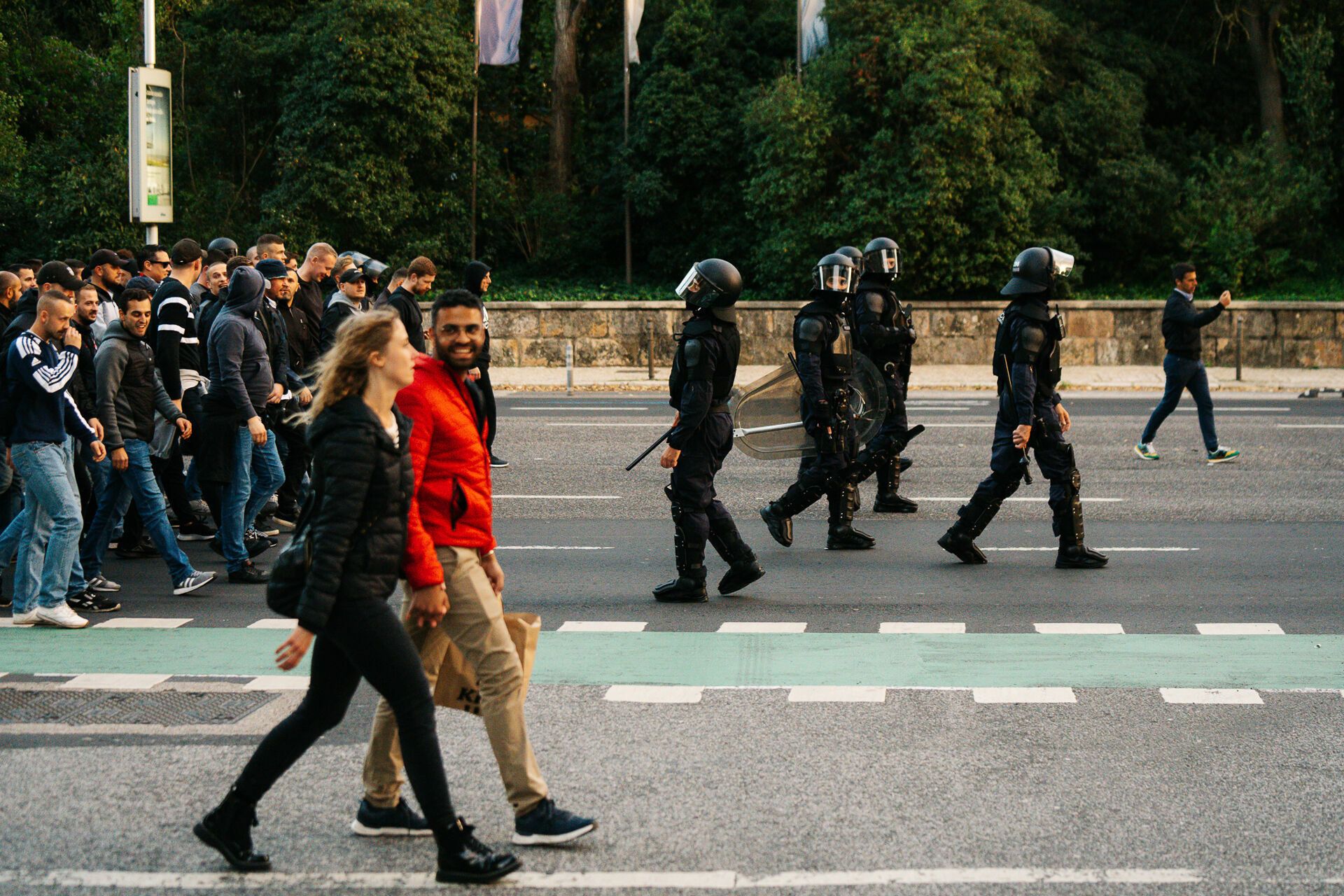Sporting - Eintracht Frankfurt // Acompanhamento da claque - 2 - 0