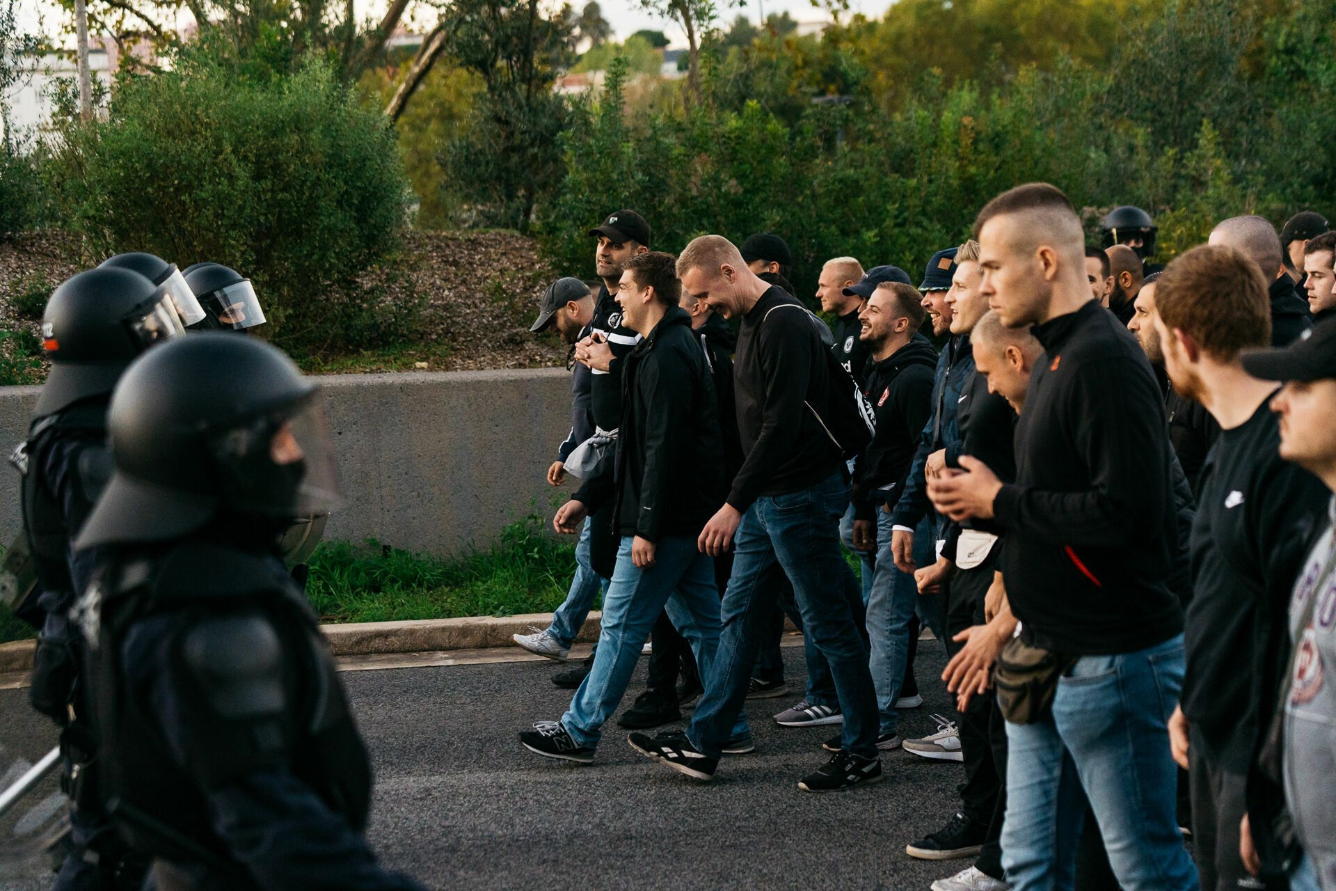 Sporting - Eintracht Frankfurt // Acompanhamento da claque - 2 - 0